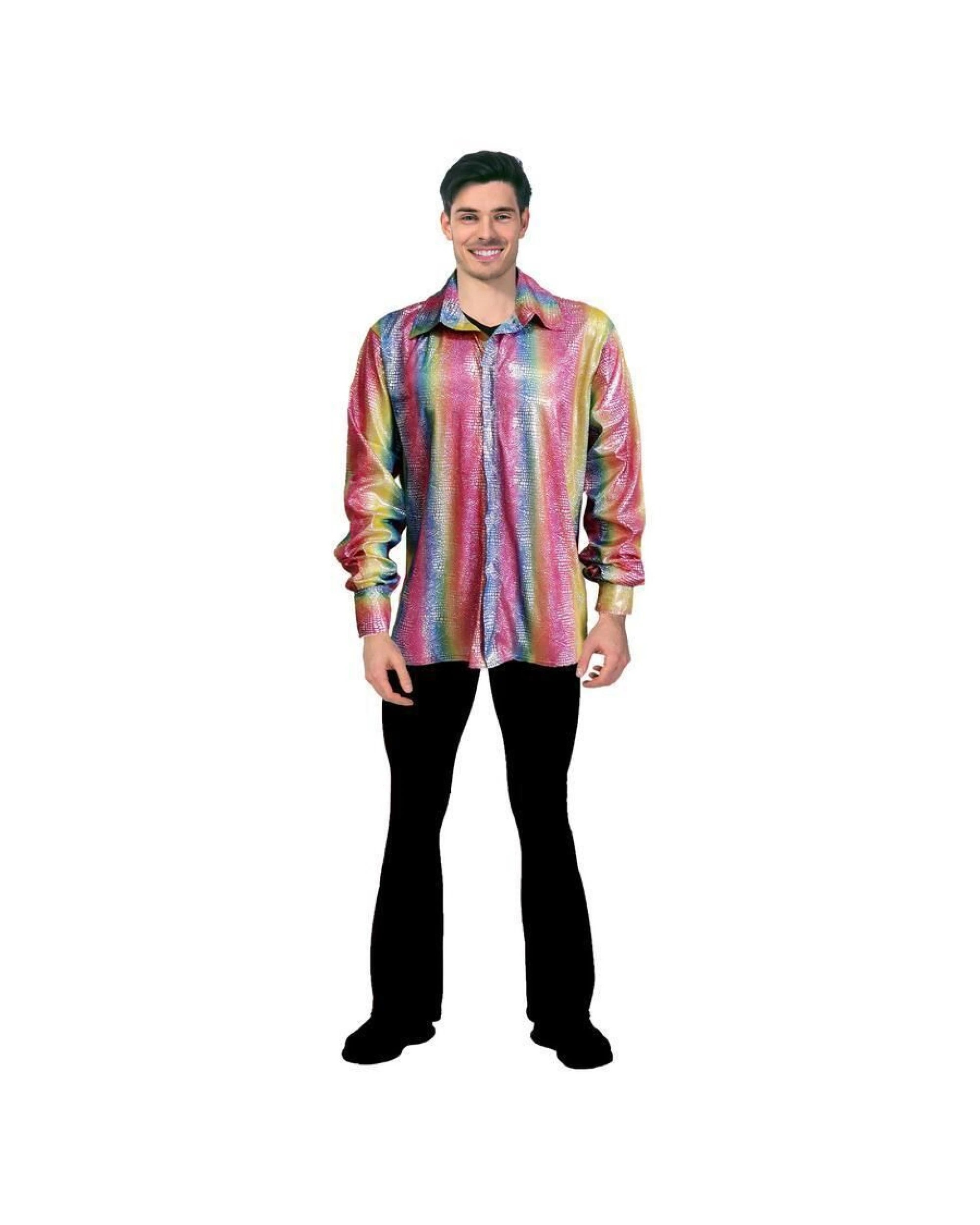 3 BR Costumes Disco Shirt for Adults, 3 of 3
