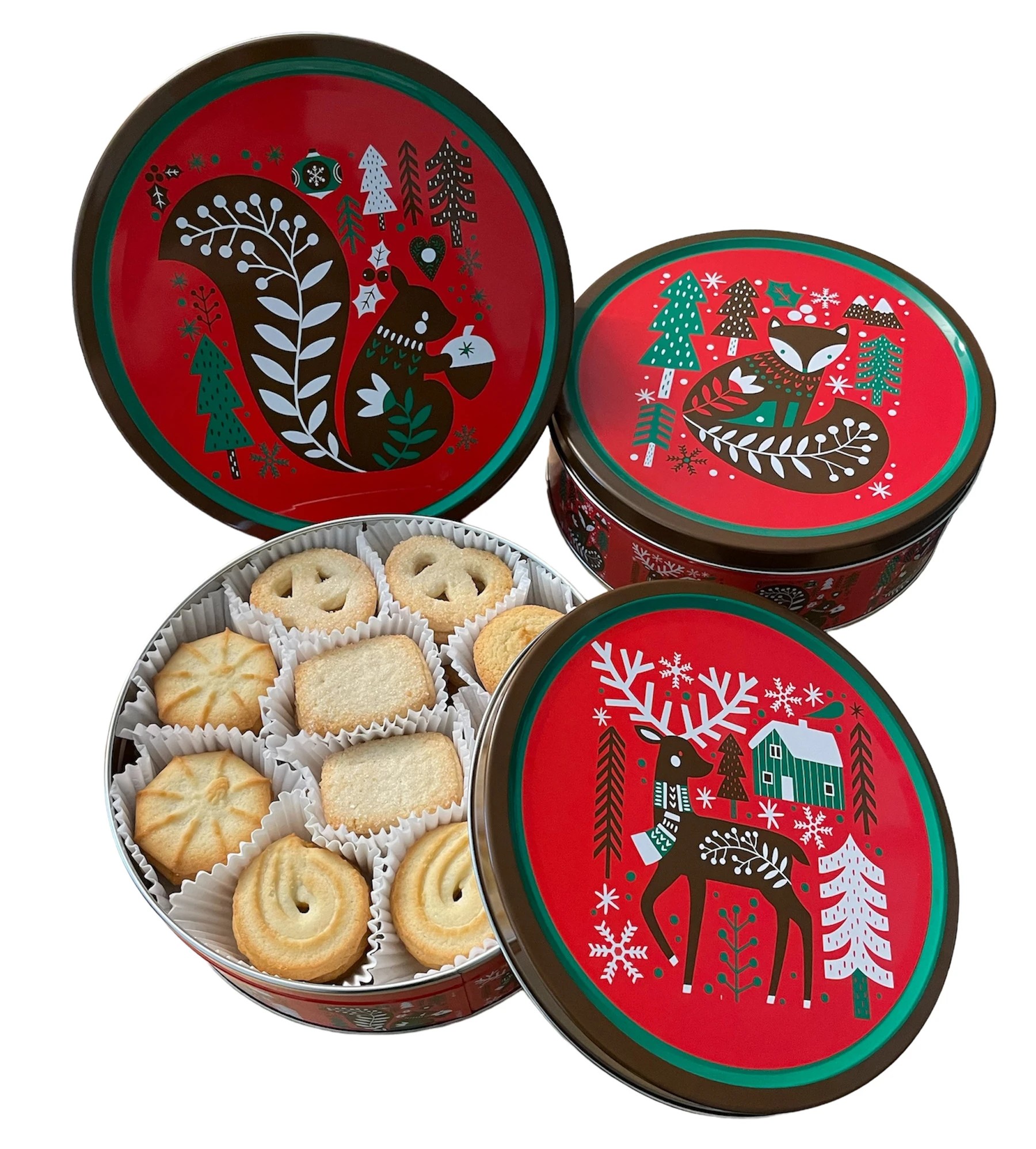 3 Danish Cookie Tin 500g - Assorted, 3 of 8
