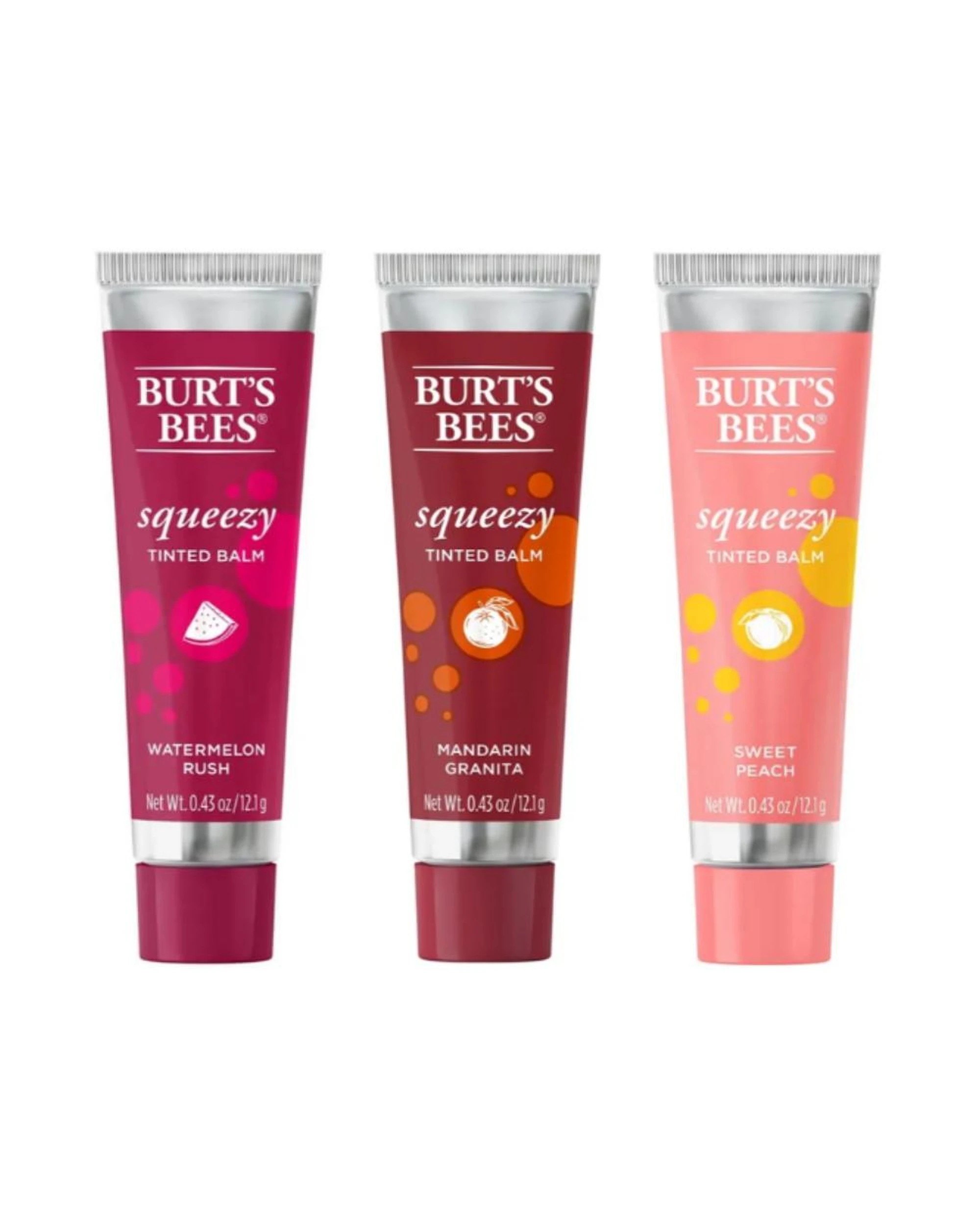 2 Burt's Bees Fruity Lip & Hand 4 Piece Pack, 2 of 2