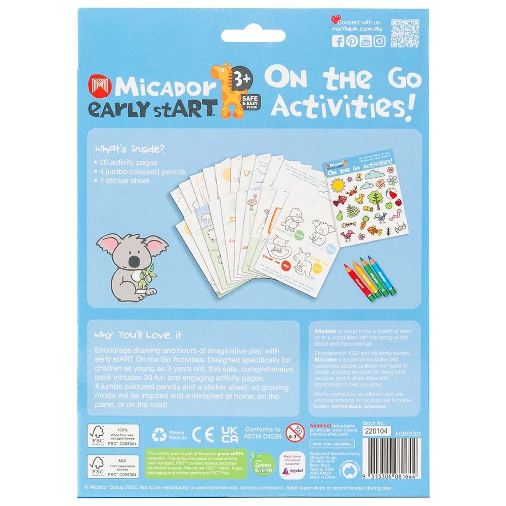 2 Micador early stART On The Go Activity Pack, 2 of 8