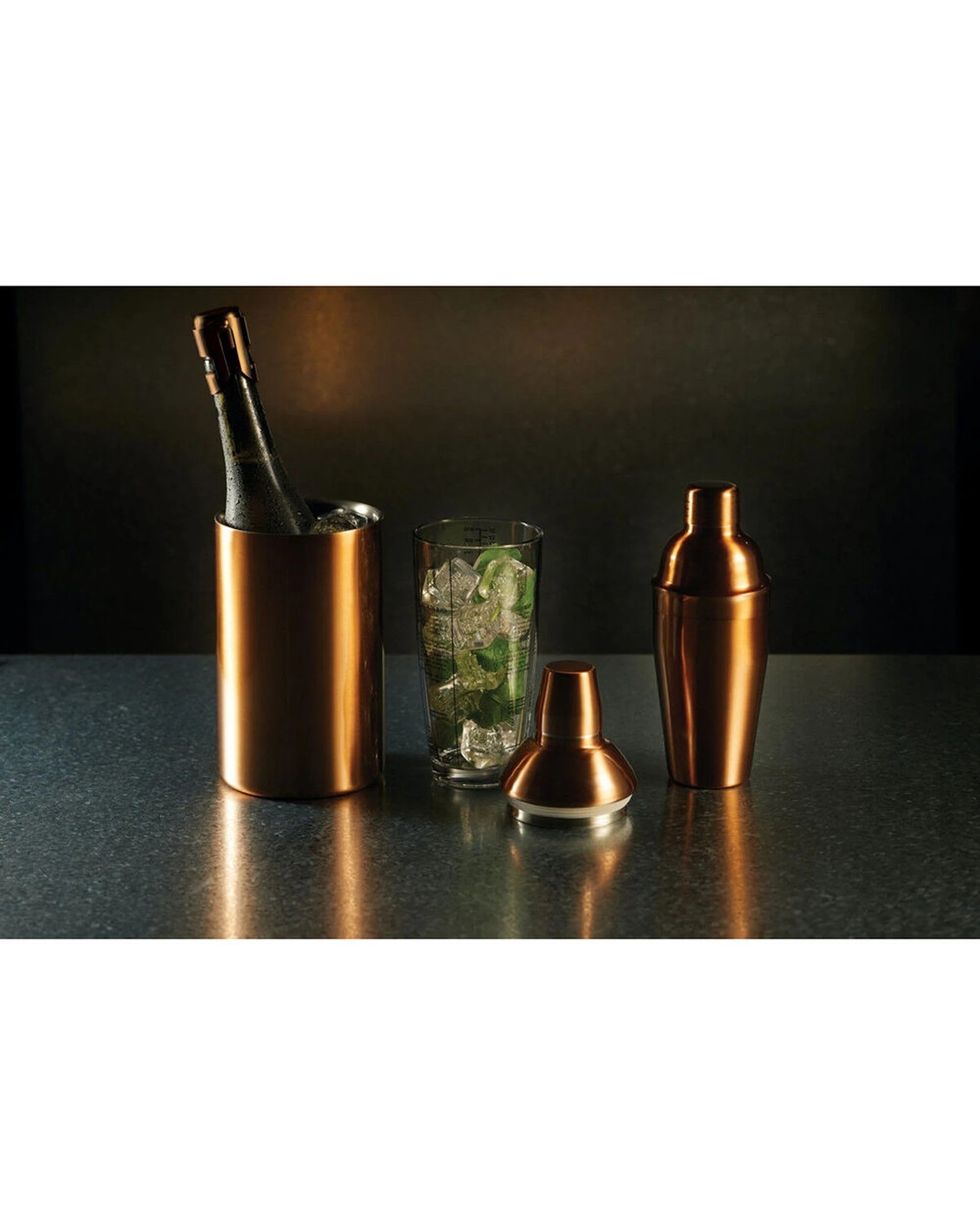 4 Barcraft 4pk Stainless Steel Bottle Stopper Finish 5.5cm - Brown, 4 of 7