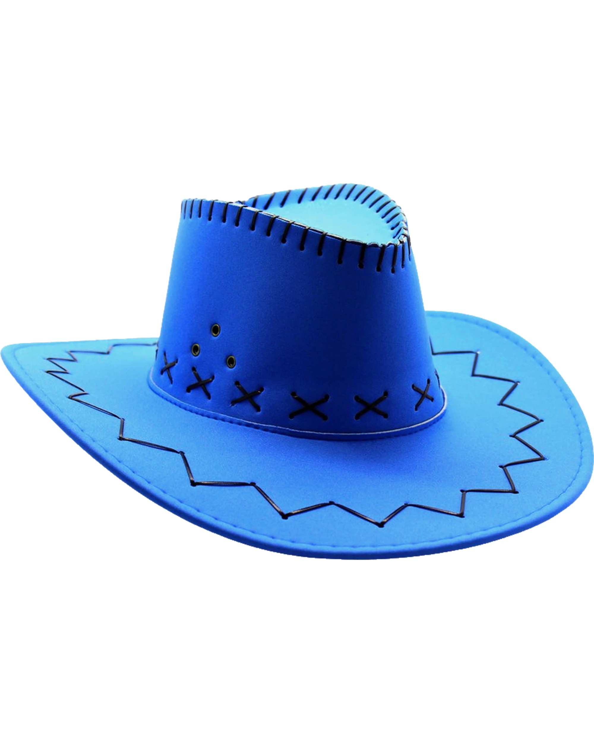 1 JD Party Adult Outback Cowboy Hat - Blue, 1 of 1
