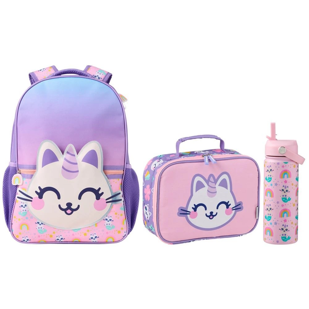 1 Studymate School Lunch Kit Purrmaid, 1 of 4