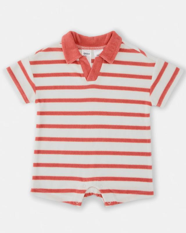 Short Sleeve Terry Towel Ro