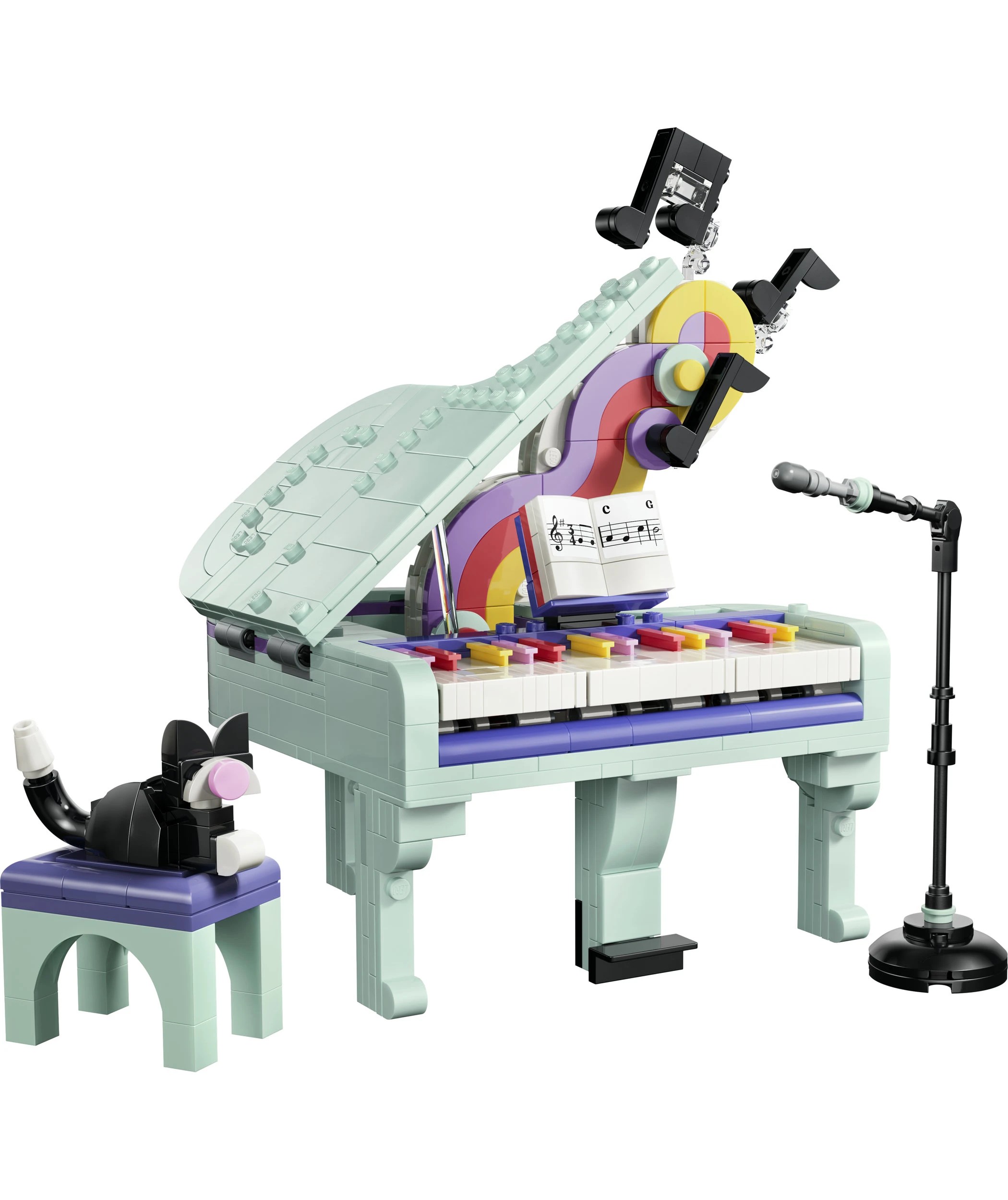2 LEGO Creator Music Decor Piano with Cat 31392, 2 of 9