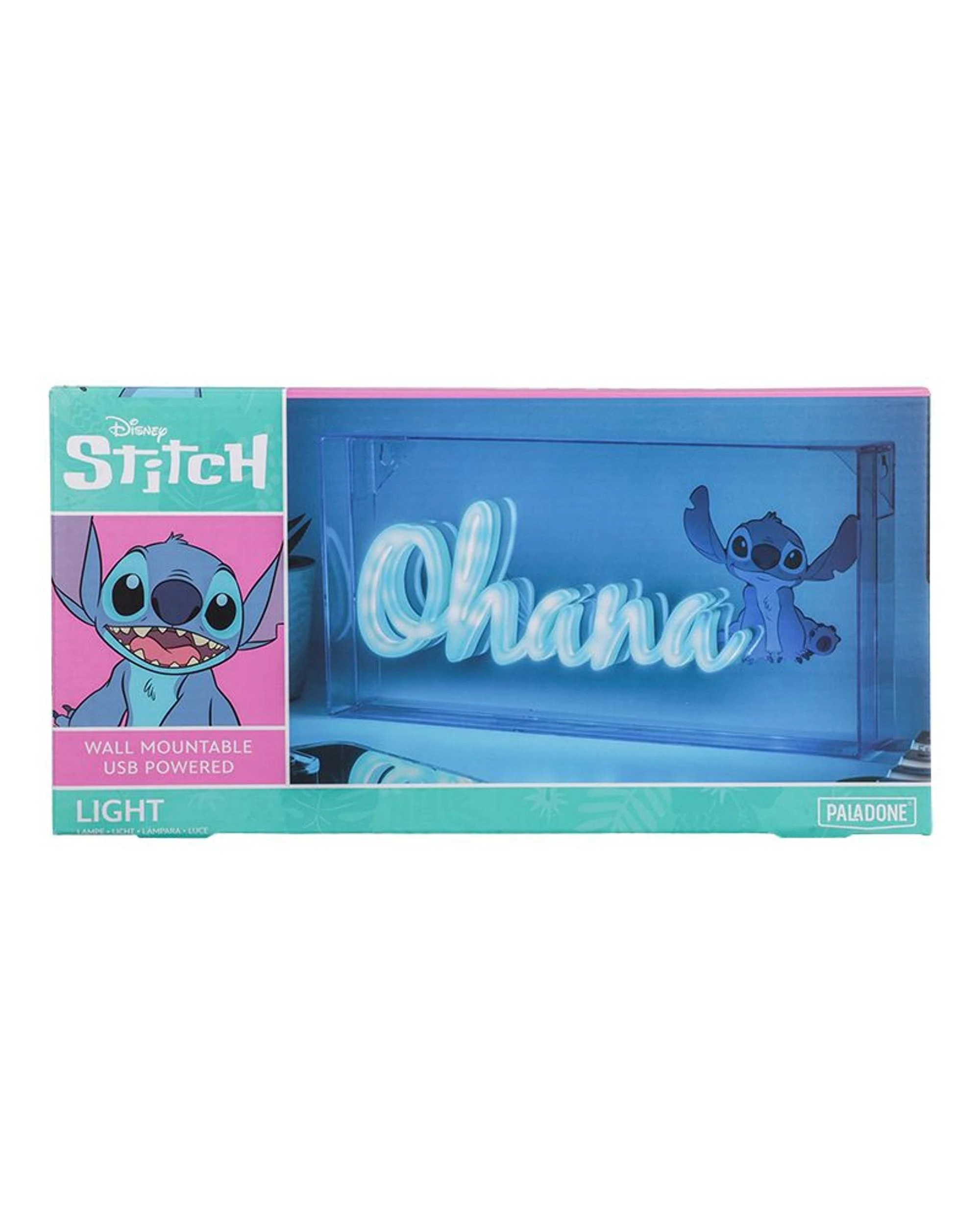 1 Paladone Disney Stitch Ohana LED Light, 1 of 3