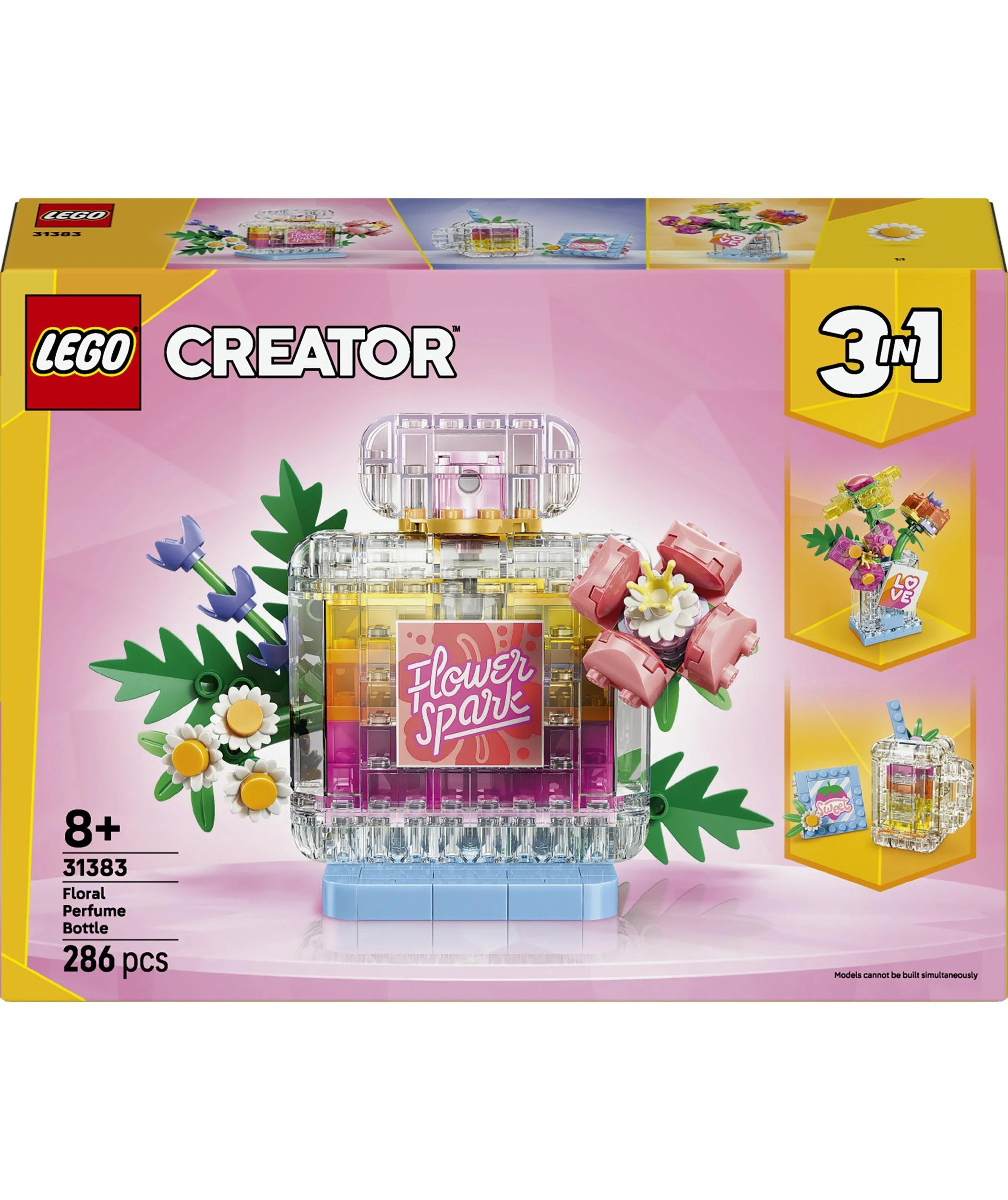 1 LEGO Creator Floral Decor Perfume Bottle 31383, 1 of 9