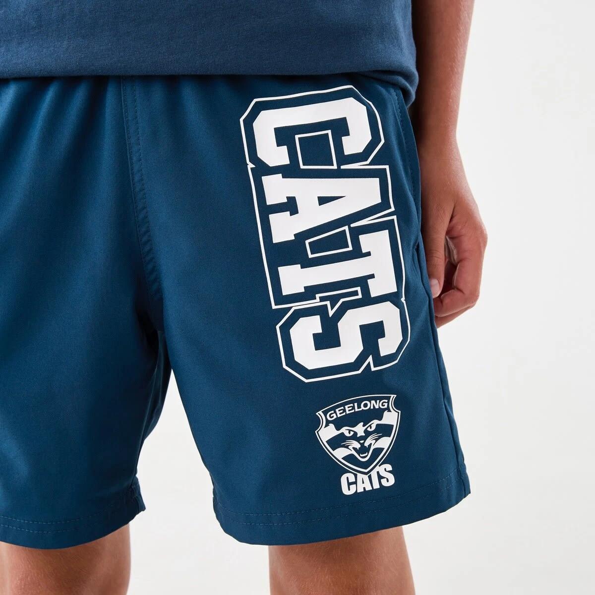 3 Official AFL Kids Shorts Geelong, 3 of 8
