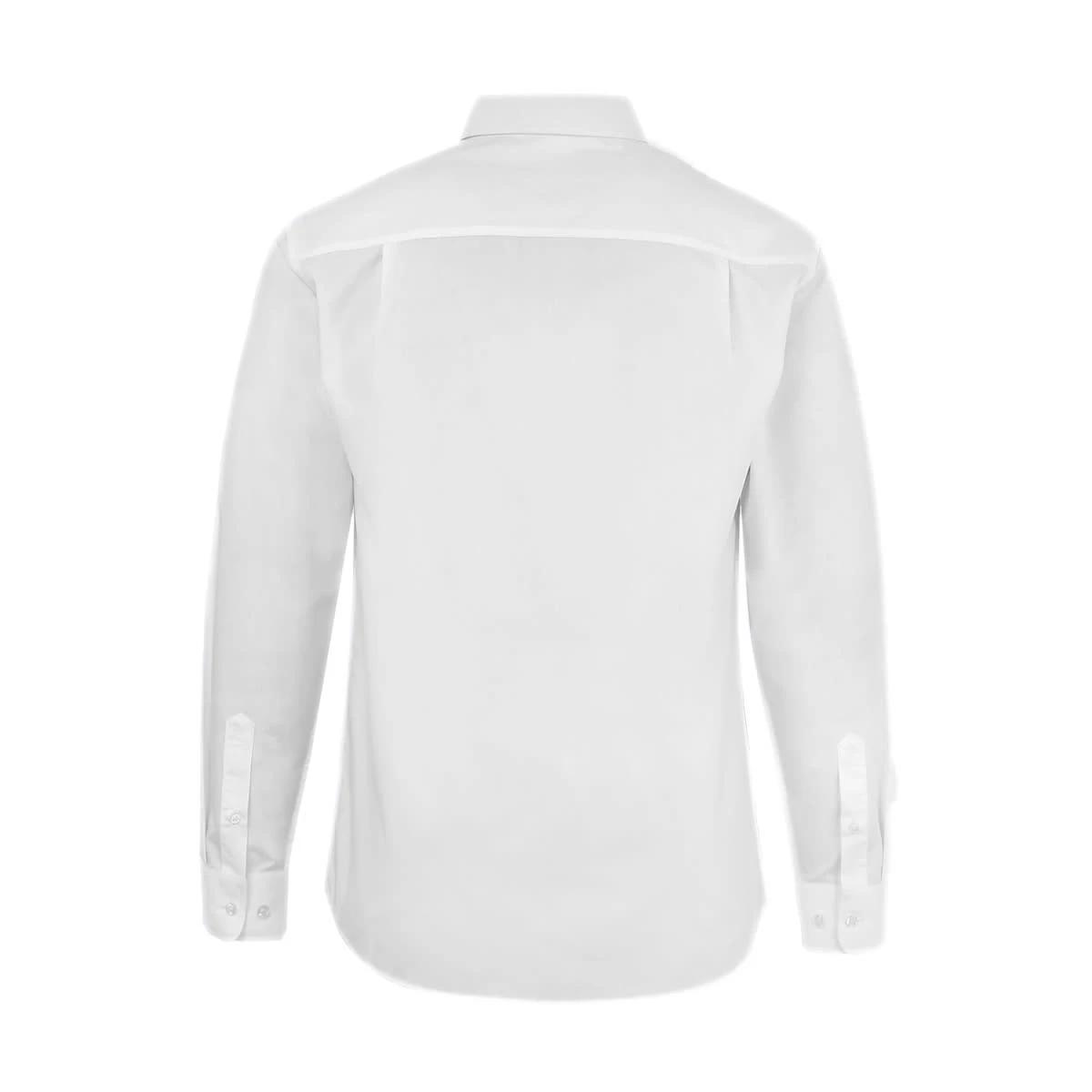 6 Work Long Sleeve Business Shirt White, 6 of 6