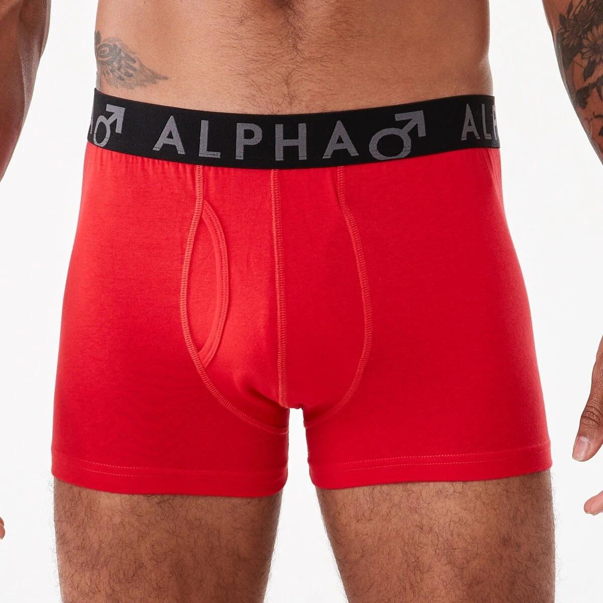 2 3 Pack Fly Front Plain Trunks DARKER BLUE, 2 of 7