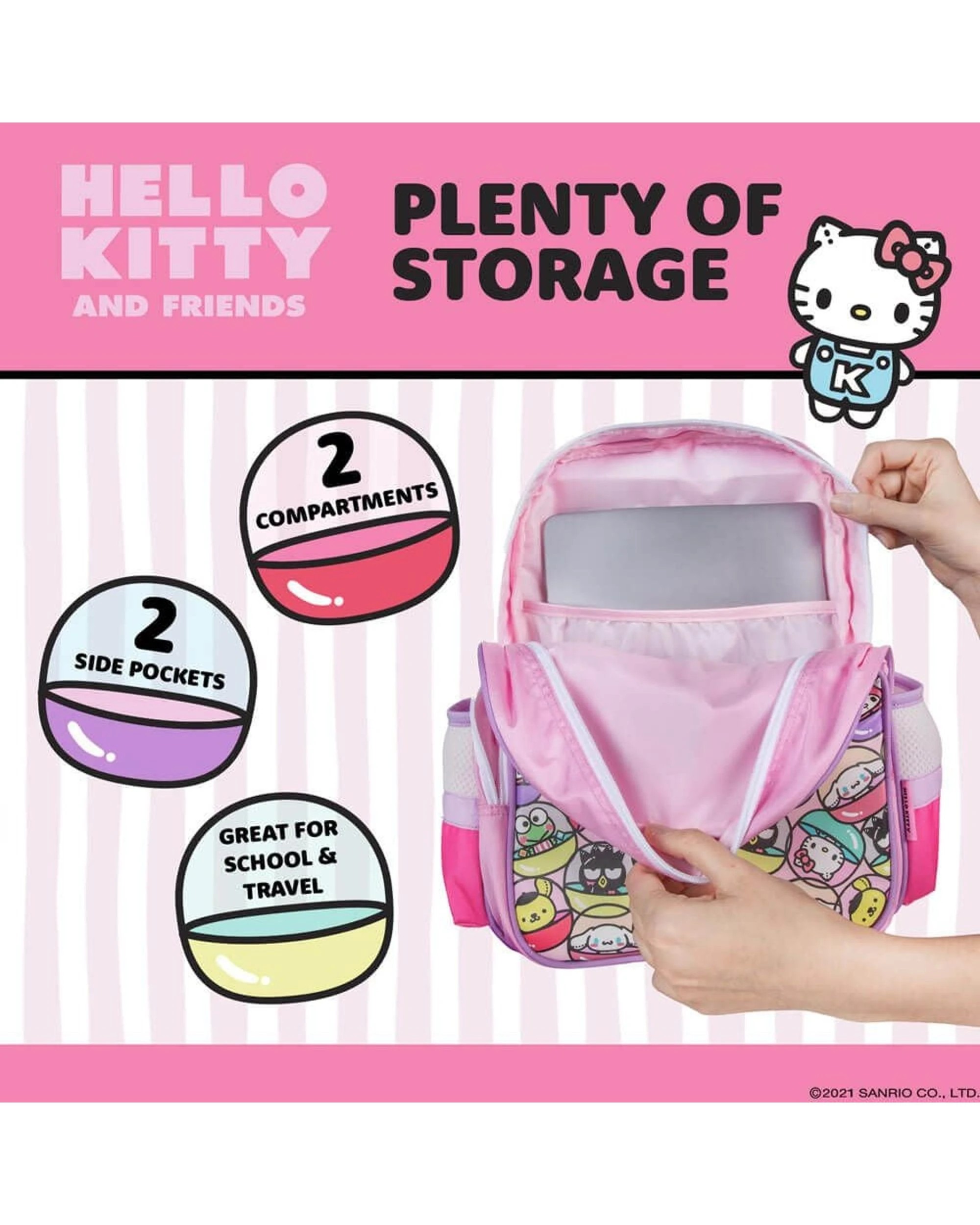 8 Sanrio Hello Kitty School Backpack, 8 of 10