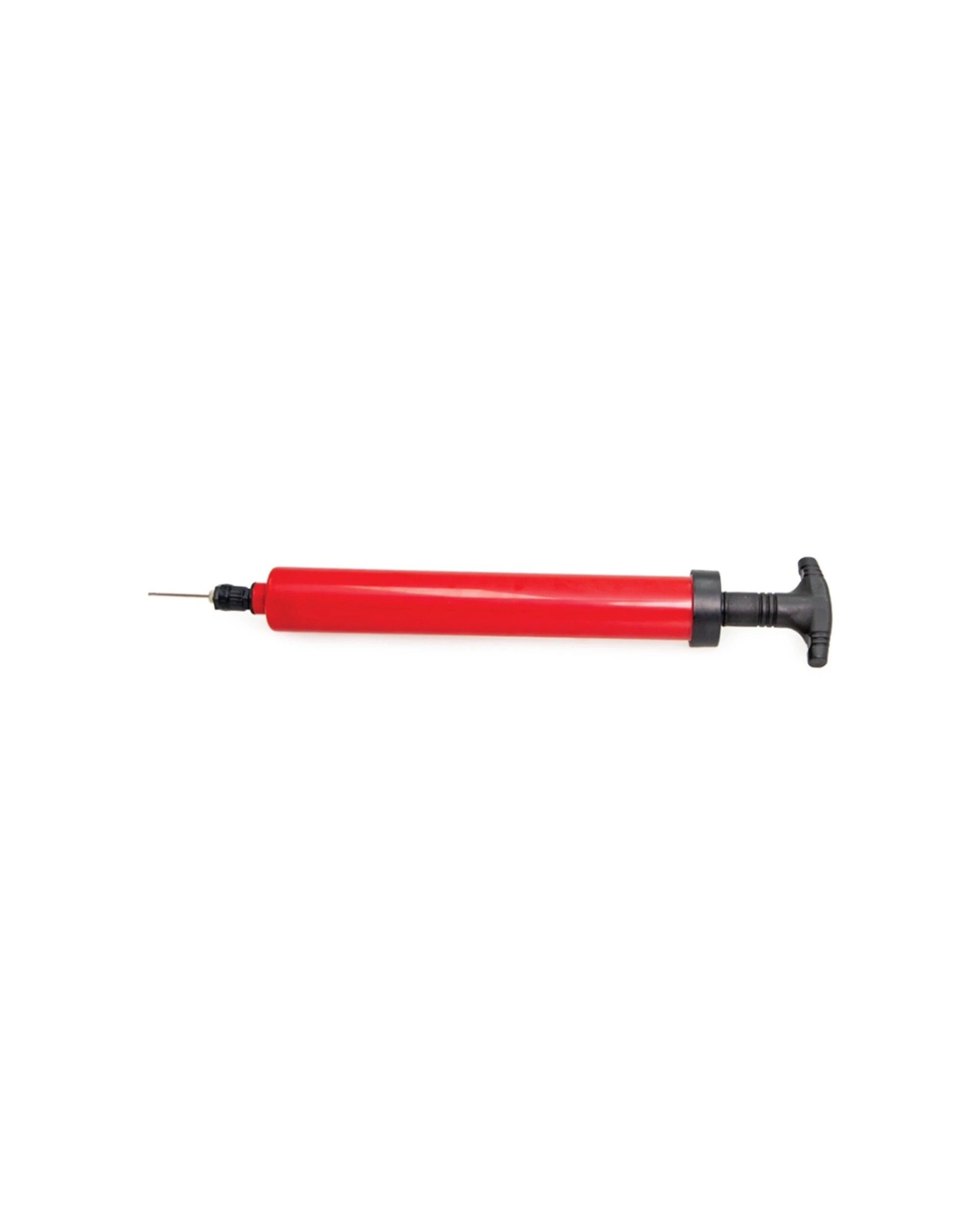 1 Victor Sports Hand Pump Double Action Efficient Manual Sports Ball Inflator - Red, 1 of 4