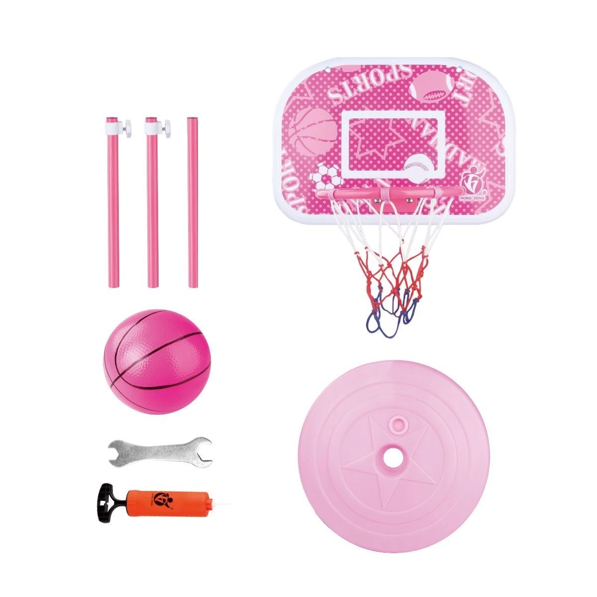 3 Ausway Portable Freestanding Kids Basketball Hoop, 3 of 7