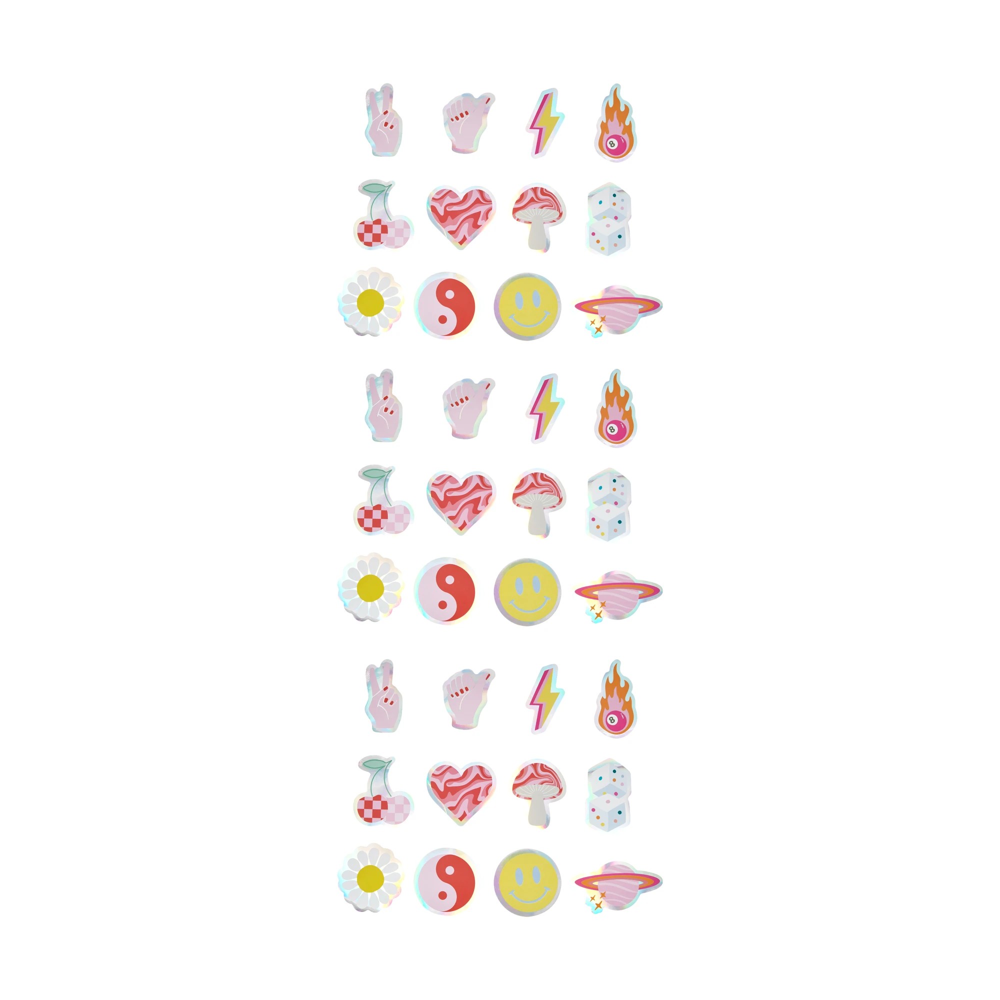 2 36 Piece Stickers - Holographic, 2 of 3