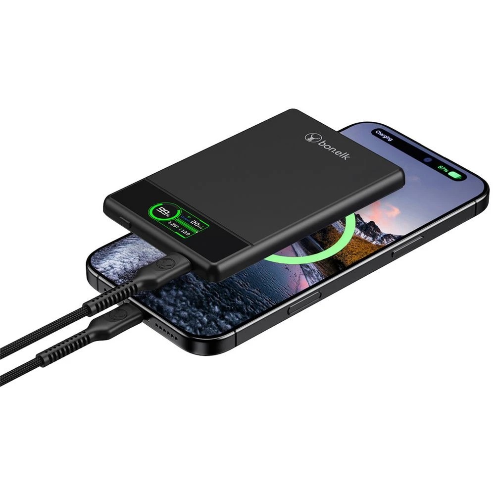 5 Bonelk MagTec 4-in-1 Power Bank 5k mAh Black, 5 of 10