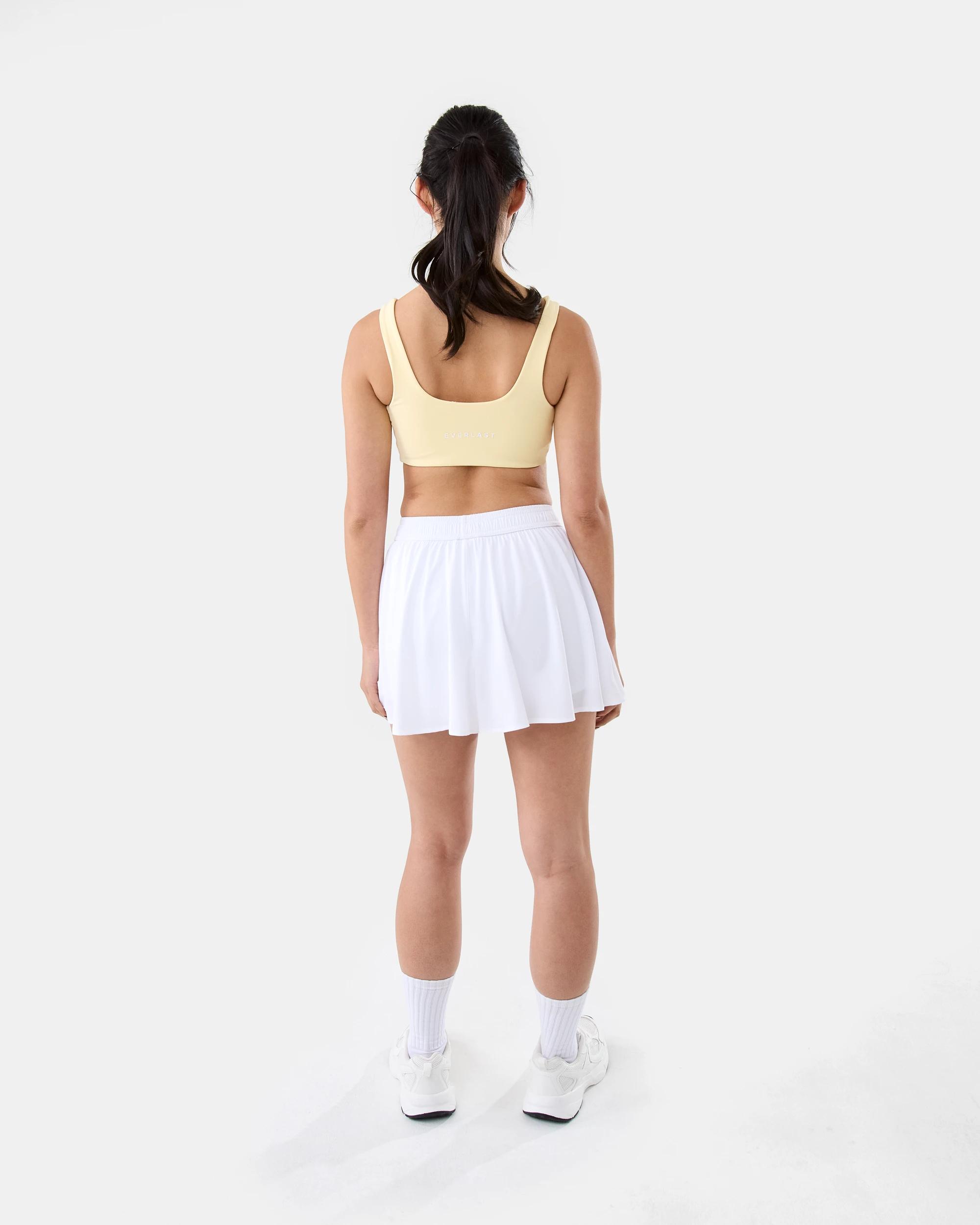 4 Everlast Womens Twist Front Crop Top Soft Yelow, 4 of 9