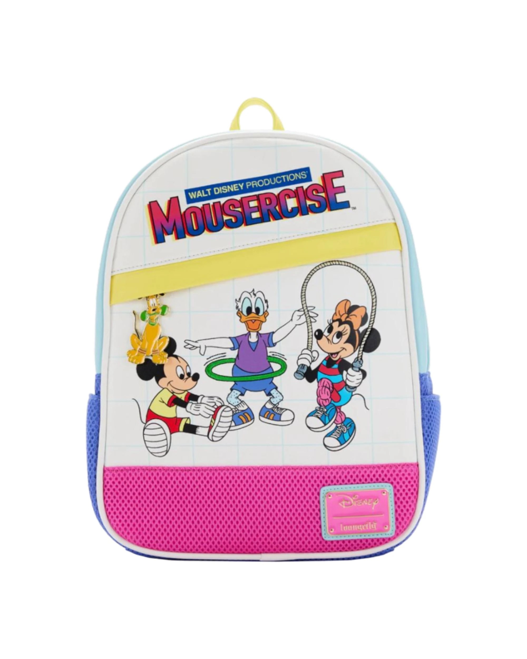 1 Loungefly Disney Mousercise Mini Backpack, 1 of 7
