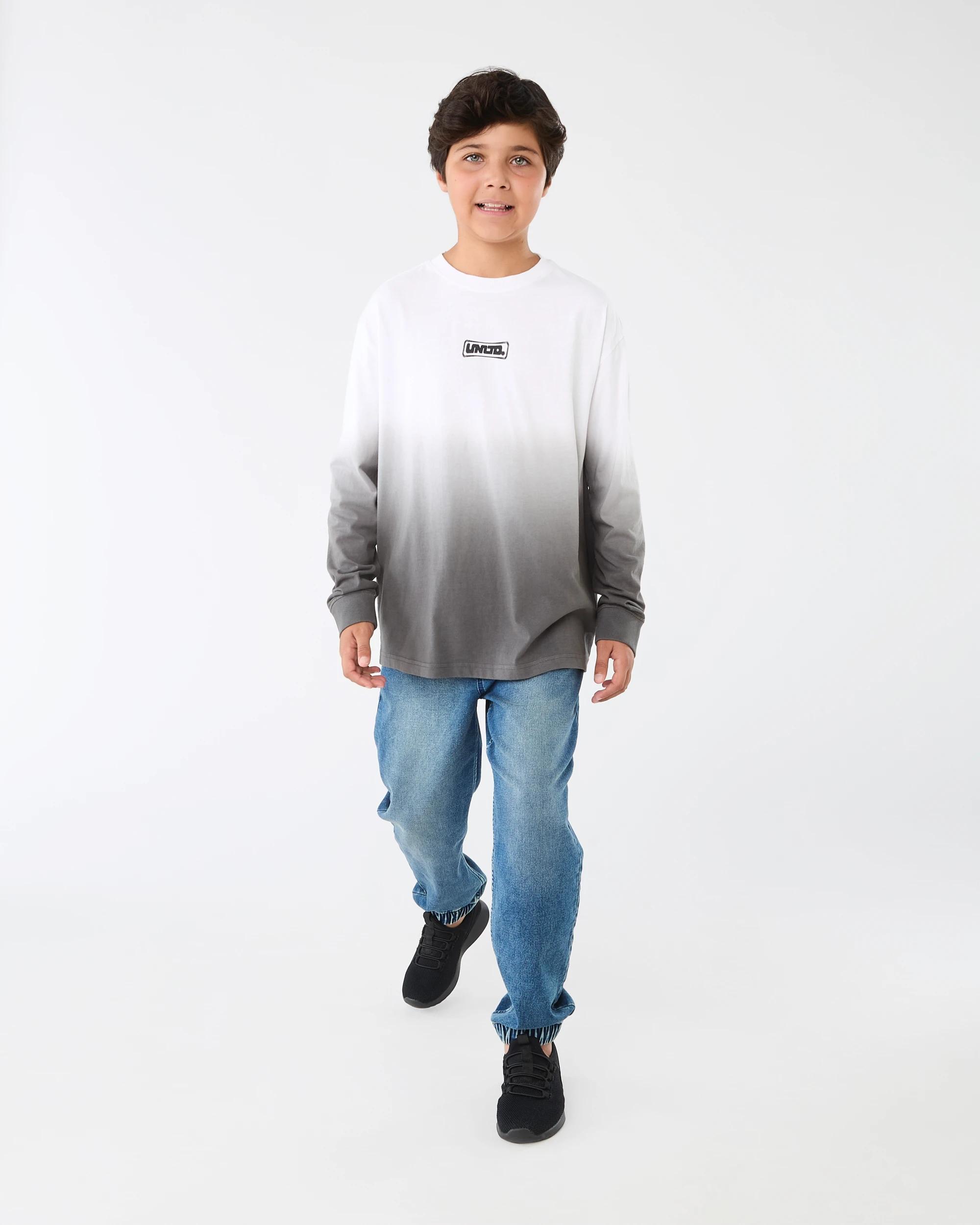 5 Long Sleeve Graphic T-shirt Fdd Ombre, 5 of 6