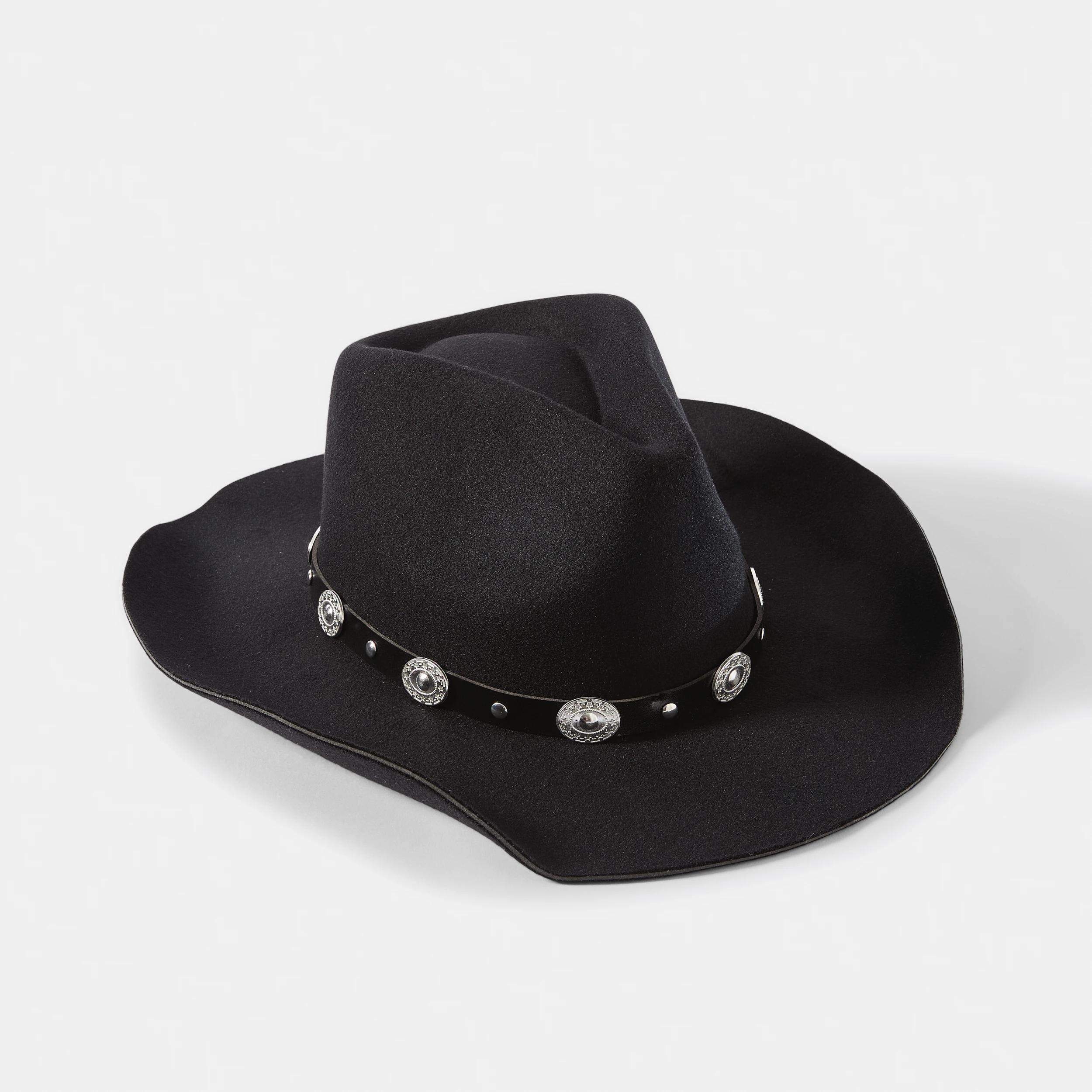 1 Cowboy Hat BLACK, 1 of 4