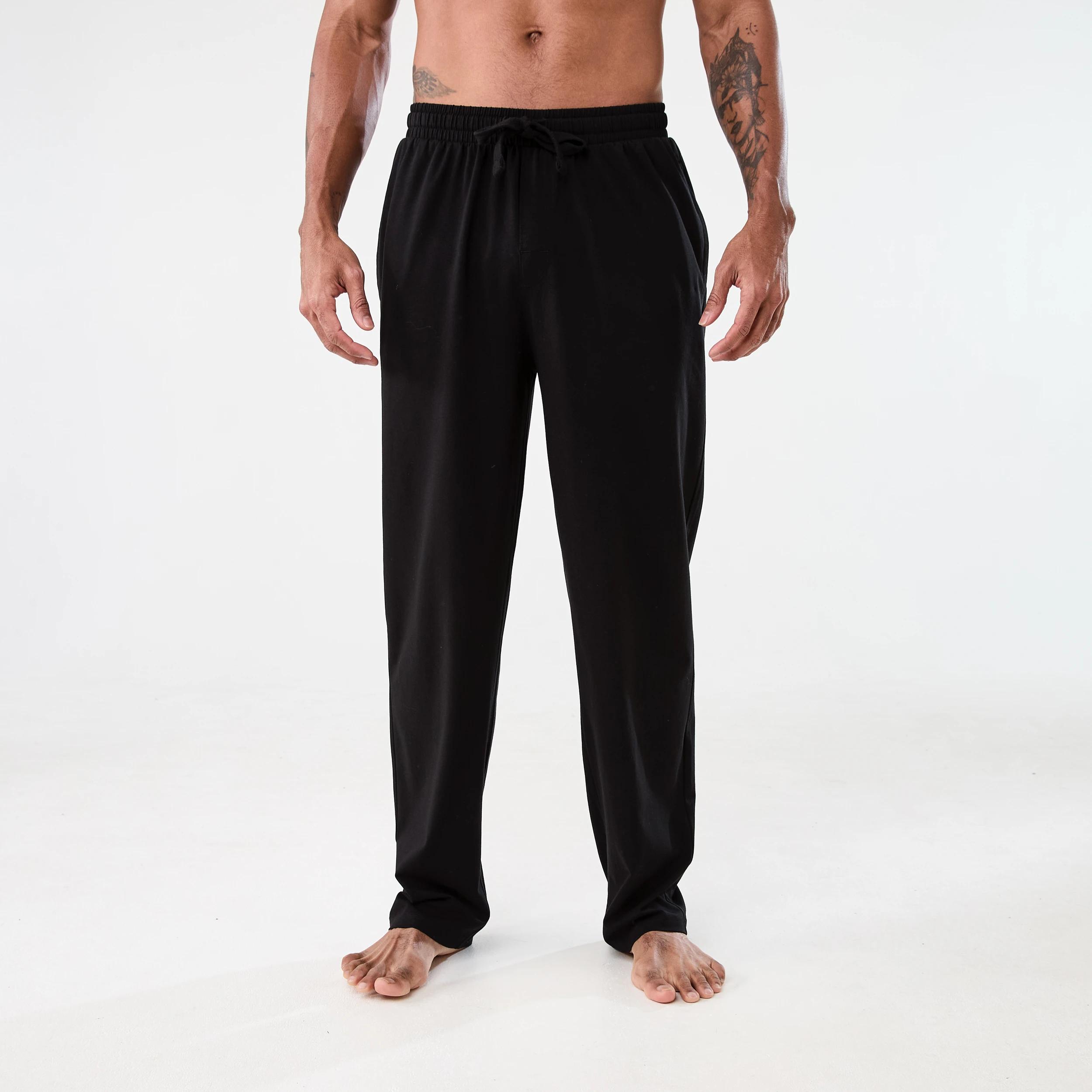 1 Cotton and Elastane Pants BLACK PANT, 1 of 5