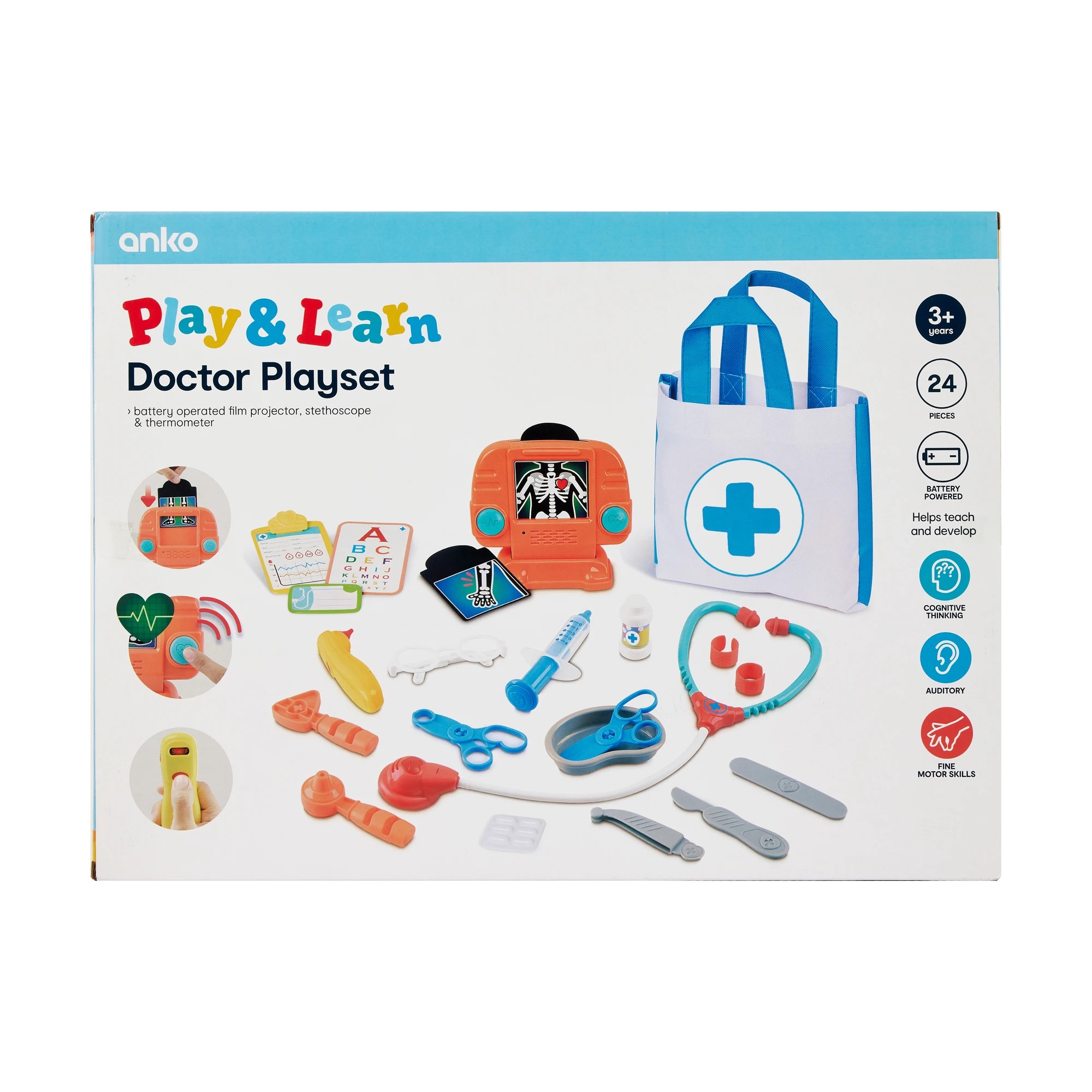 10 24 Piece Play & Learn Doctor Playset, 10 of 10