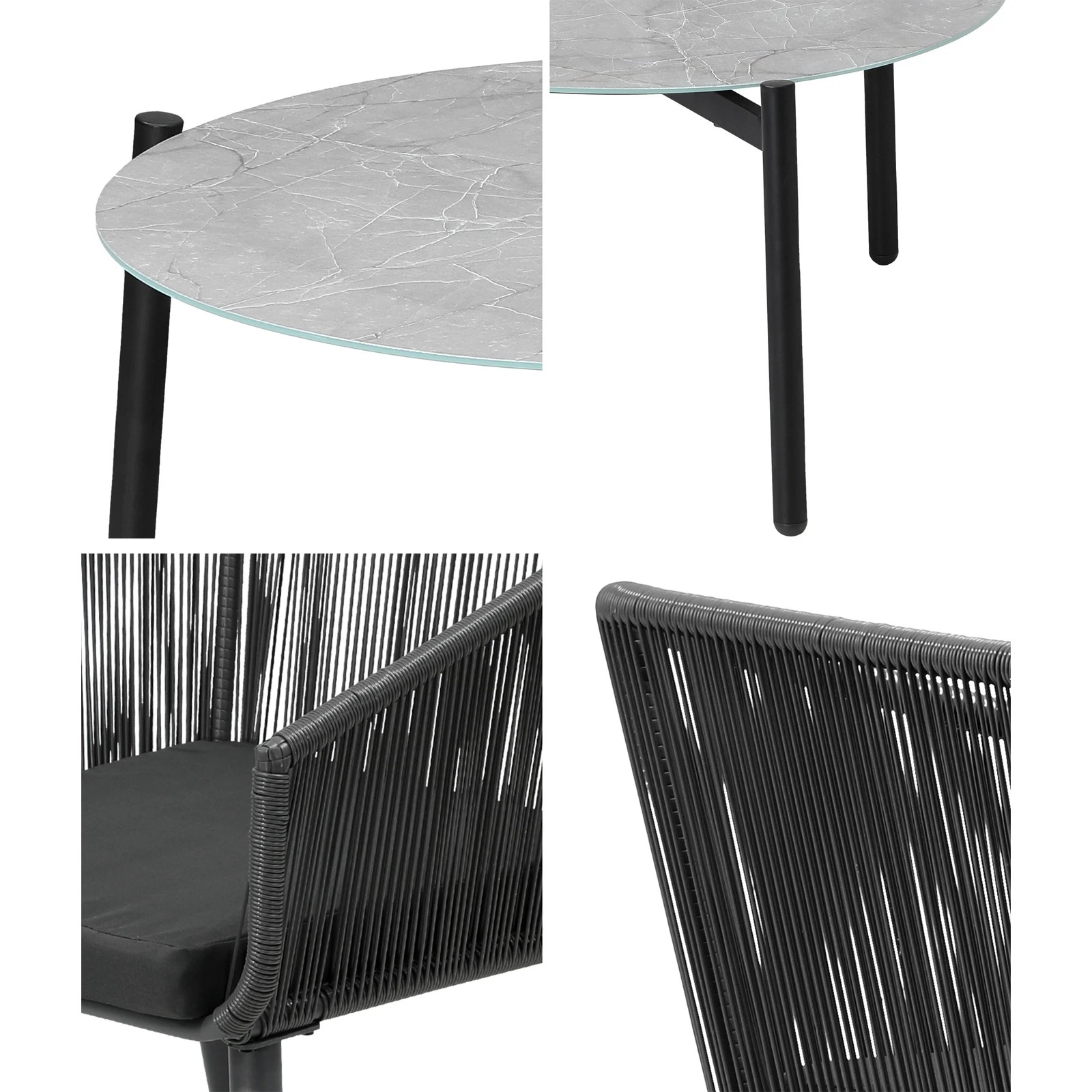 5 Livsip 5 Piece Outdoor Patio Set Lounge Furniture Setting - Multi, 5 of 9