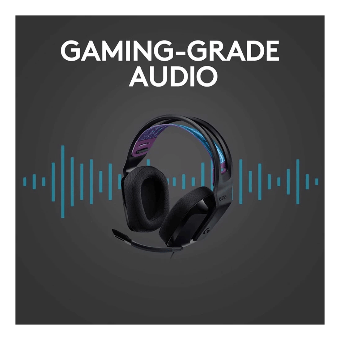5 Logitech G335 Wired Gaming Headset - Black
 - Black, 5 of 5
