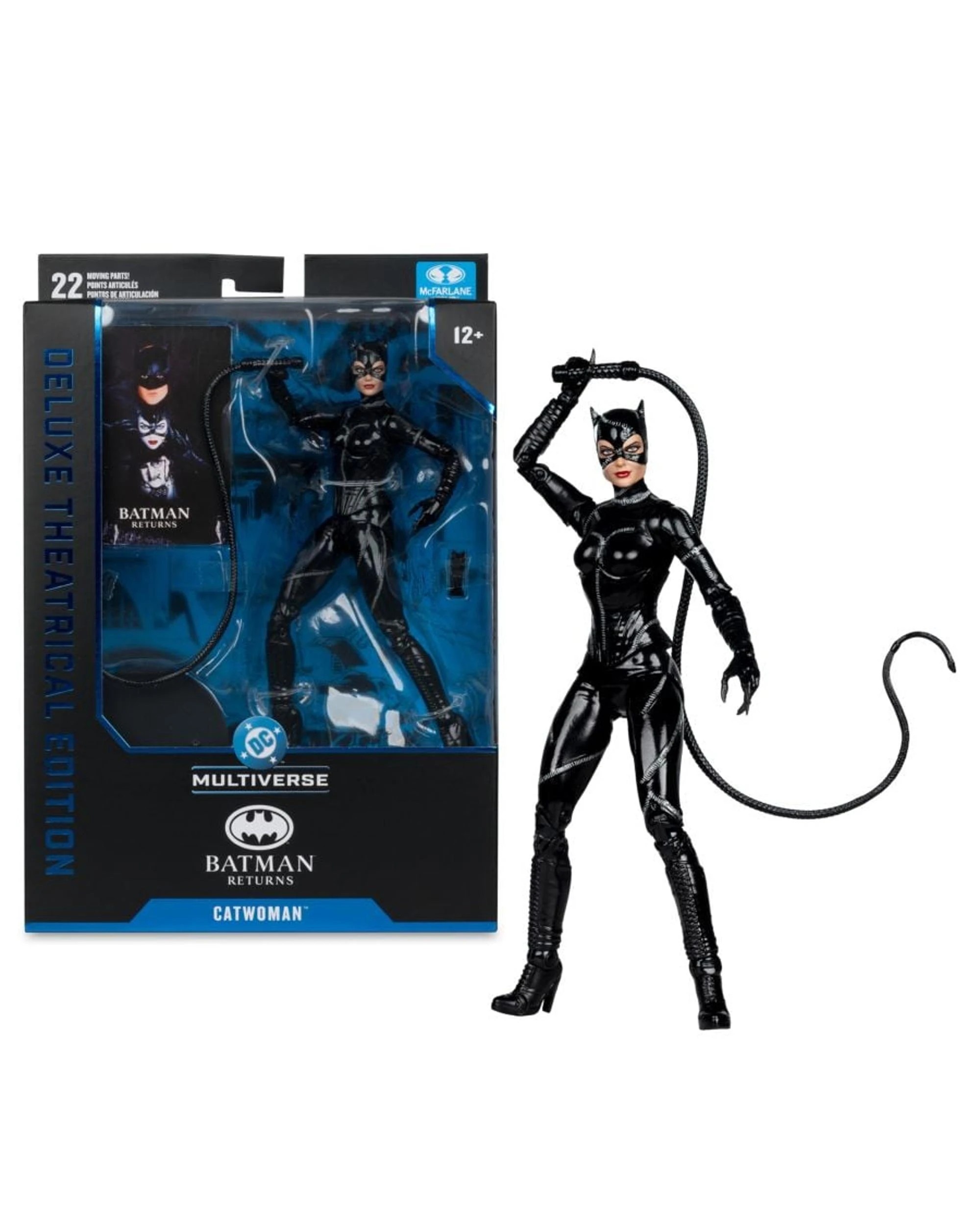 1 DC Multiverse Batman Returns Catwoman Deluxe Theatrical Edition 7 Inch Deluxe Figure, 1 of 9
