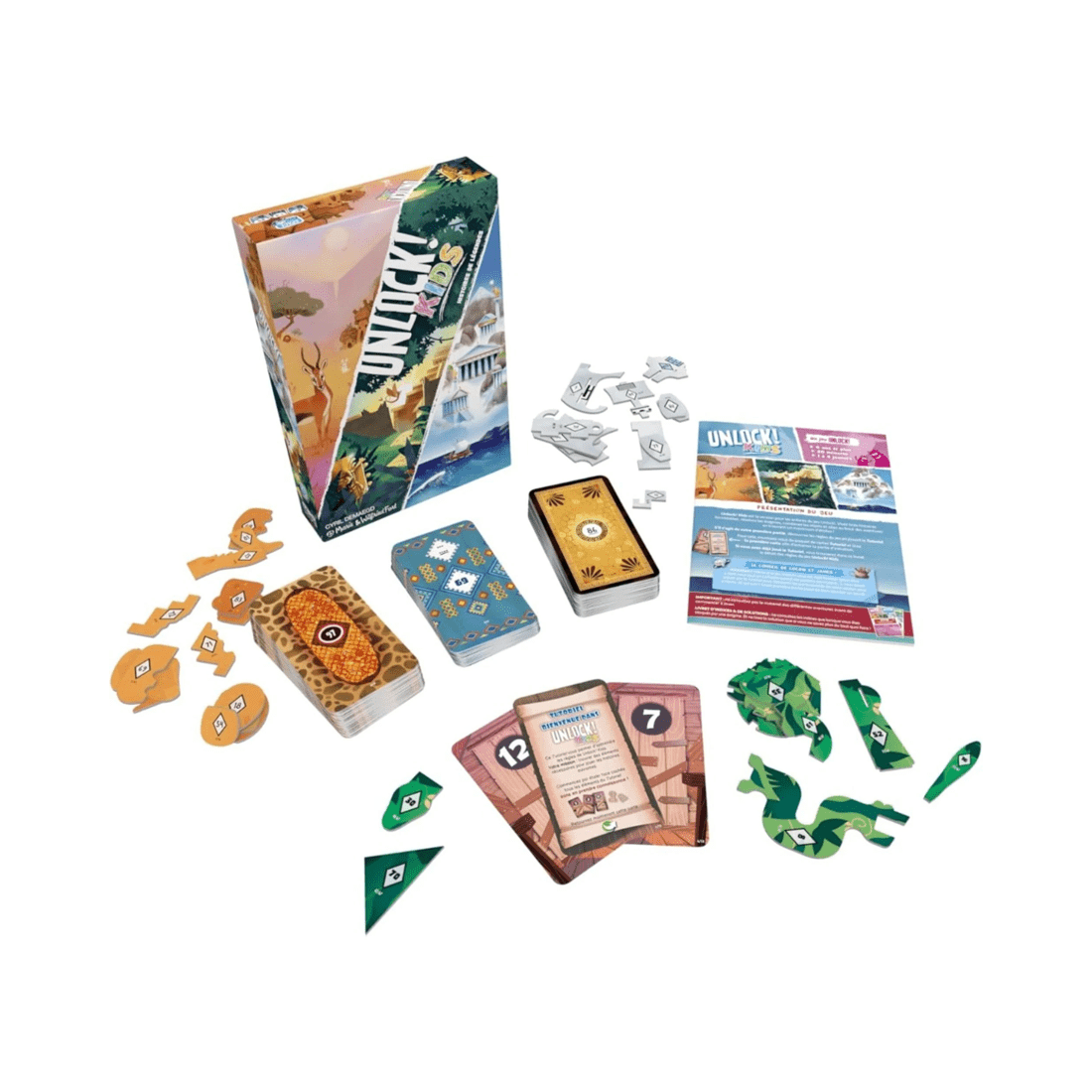 2 Space Cowboys Unlock! Kids Legendary Stories Card Game, 2 of 6