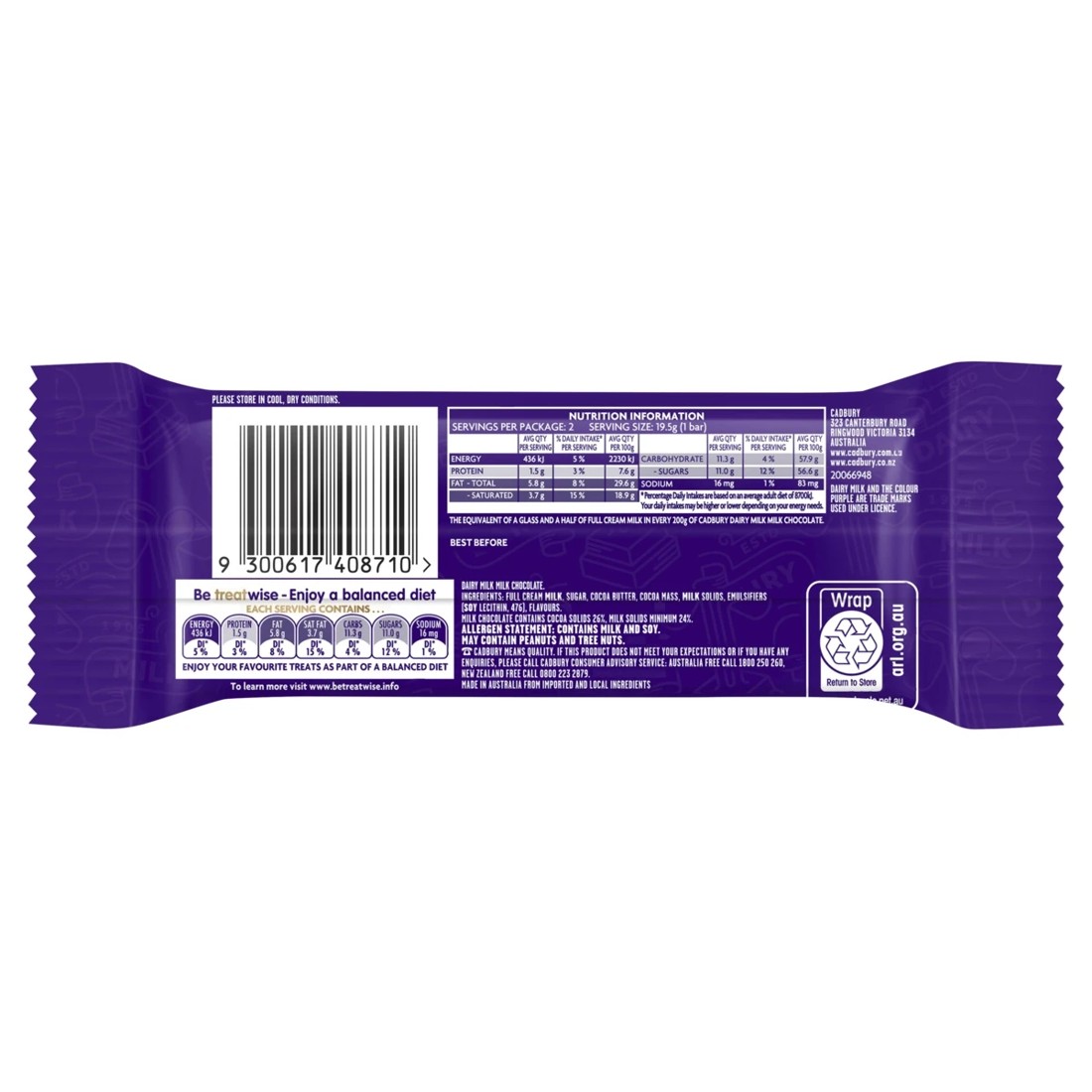 2 Cadbury Twirl Bar 39g, 2 of 3