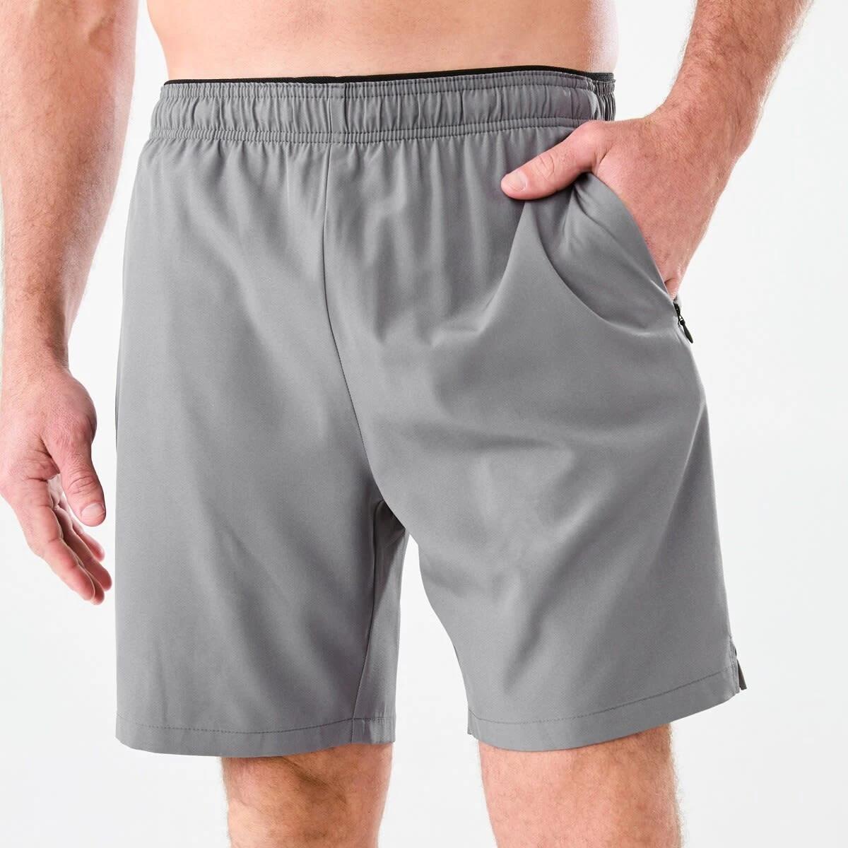 1 Active Mens Gym Shorts QUIET SHADE, 1 of 6