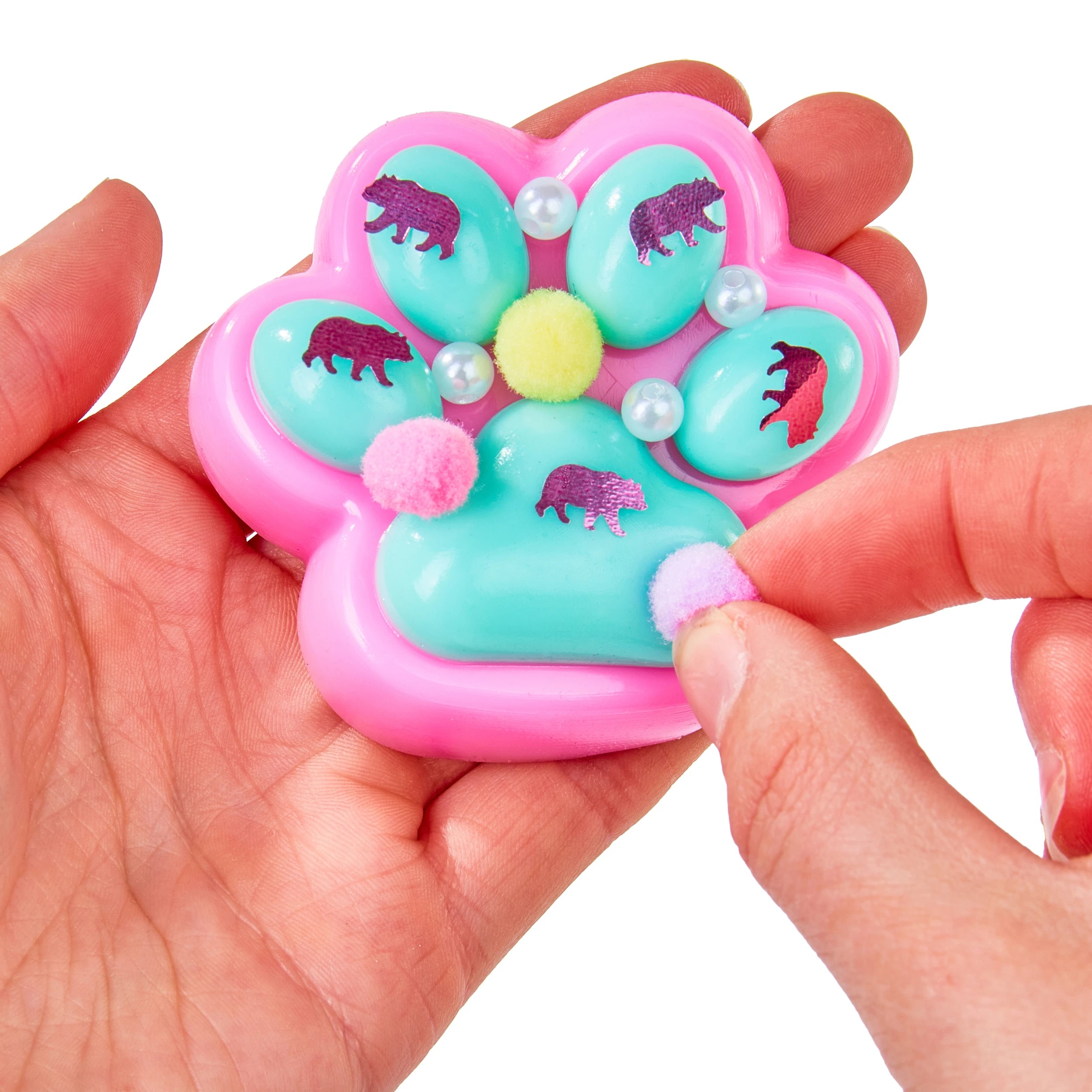 2 ToyMania Decorate Your Own Taba Mochi Squishy Paw, 2 of 2
