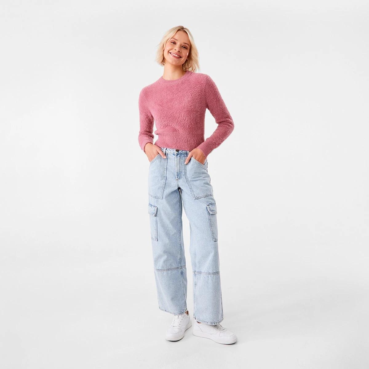 2 Cargo Jeans Light Wash, 2 of 10