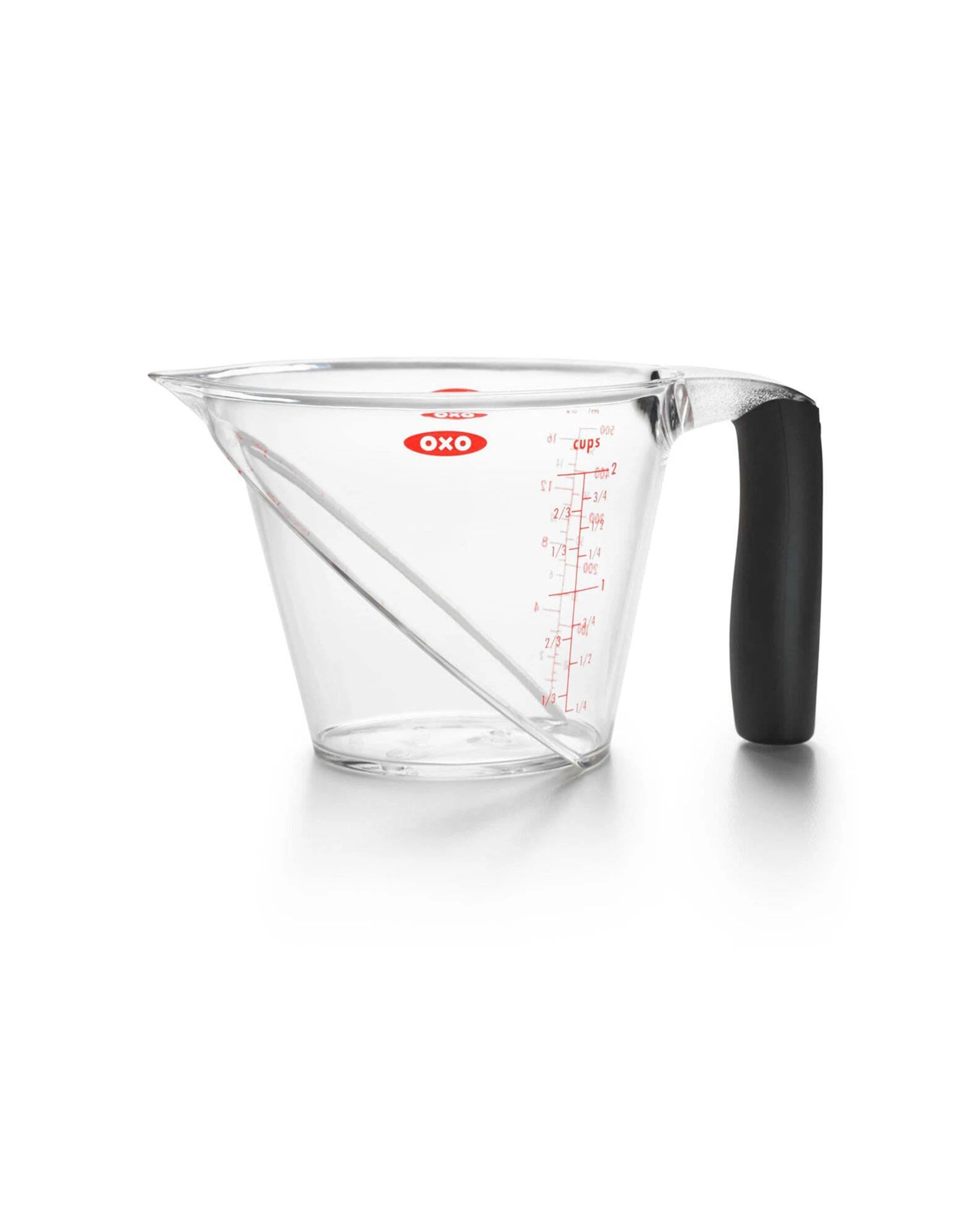 2 Oxo Good Grips 16oz Angled Measuring Cup 2 Cup Capacity Tritan Dishwasher Safe - Clear, 2 of 3
