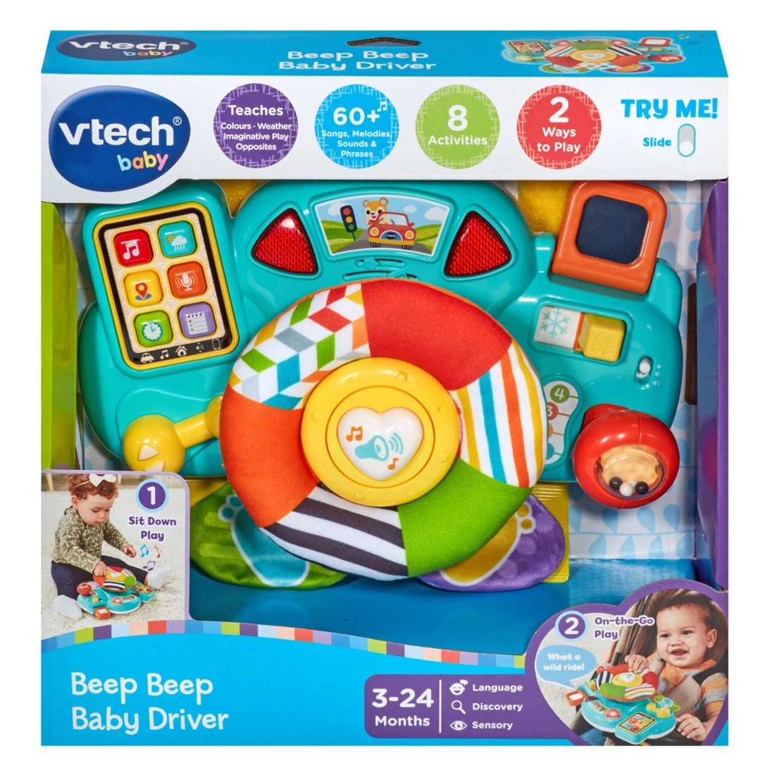 1 VTech Beep Beep Baby Driver, 1 of 5