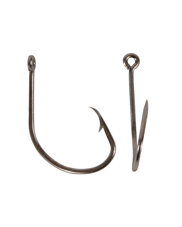 Jarvis Walker 30 Pack Black Circle Hooks - Size 2/0