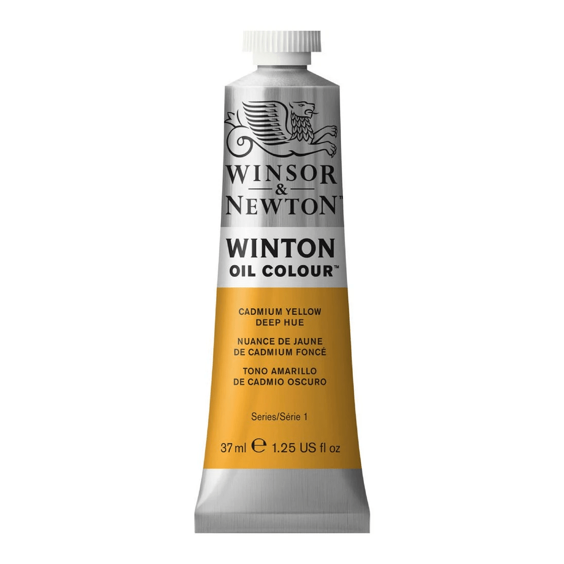 1 Winsor & Newton Winton Oil Colour 37mL Cad Yellow Deep Hue, 1 of 1