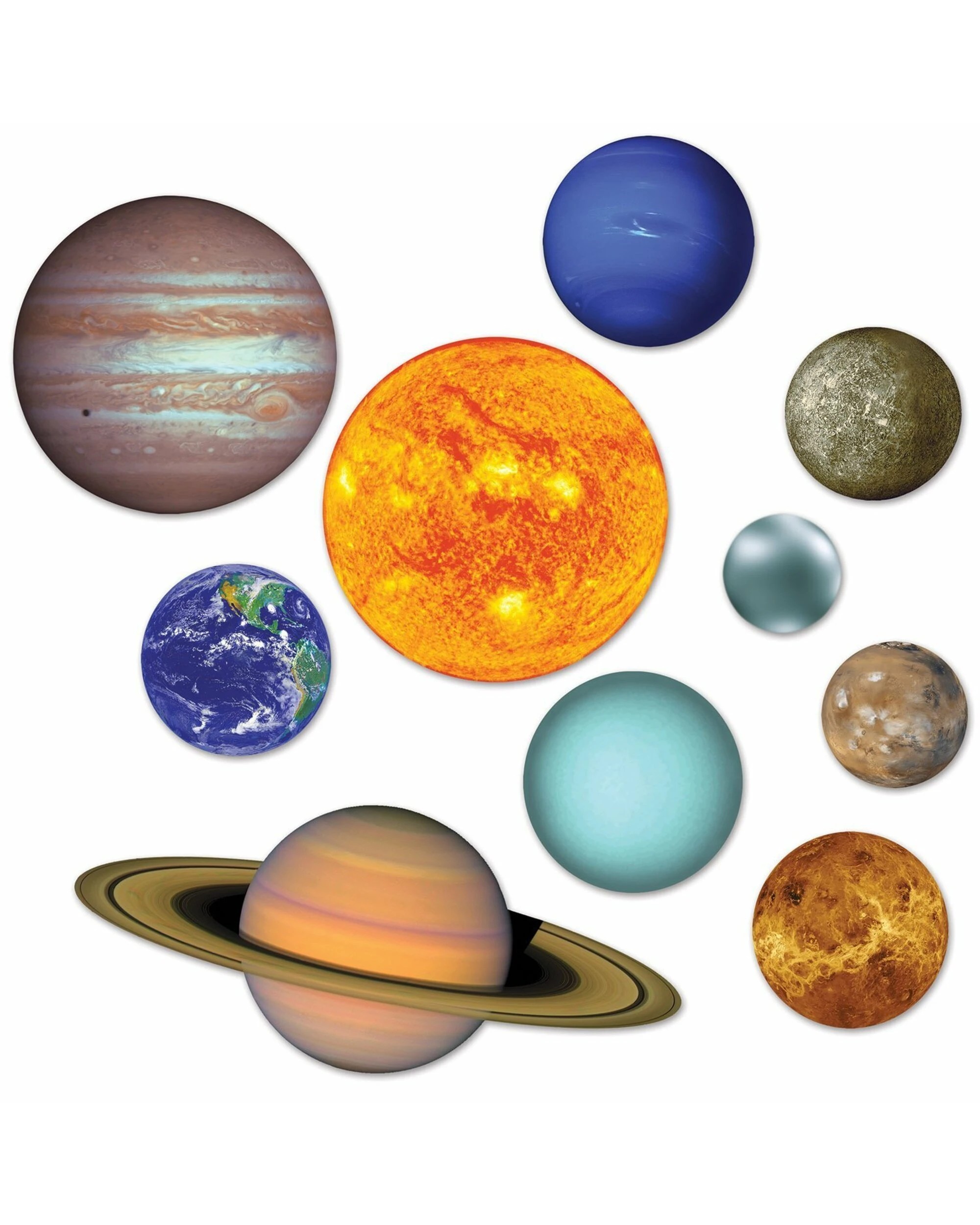 1 Beistle Solar System Cutouts Pack of 10, 1 of 1