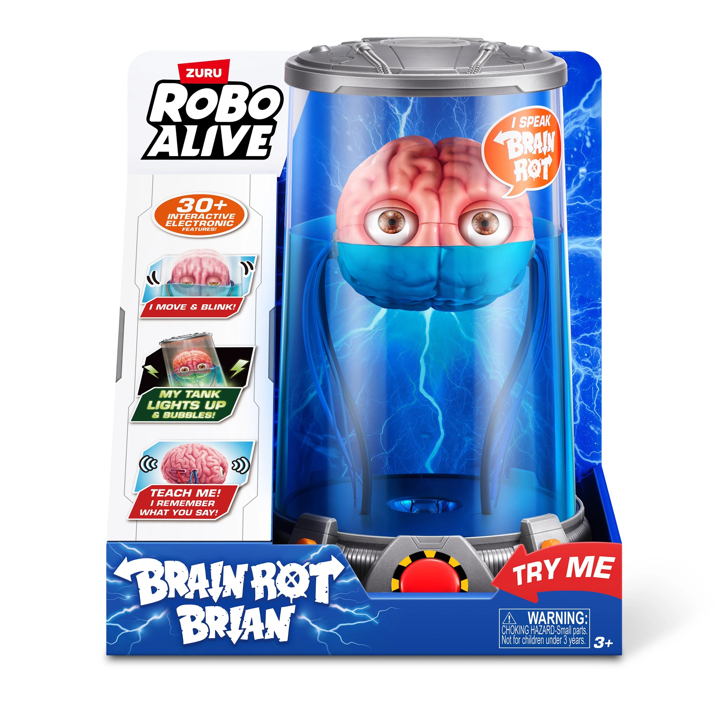 1 Robo Alive Brain Rot Brian by ZURU, 1 of 10