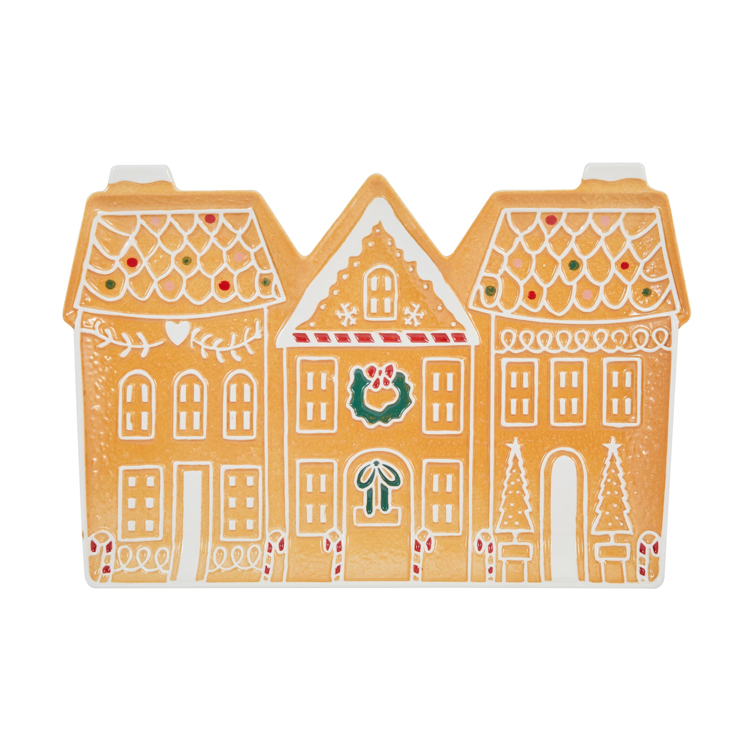 3 Gingerbread House Platter, 3 of 4