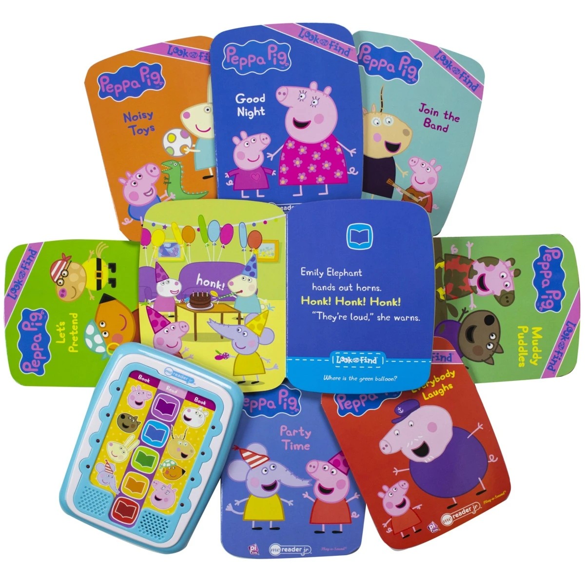 4 8 Pack Peppa Pig Electronic Look and Find Reader and Book Library, 4 of 10
