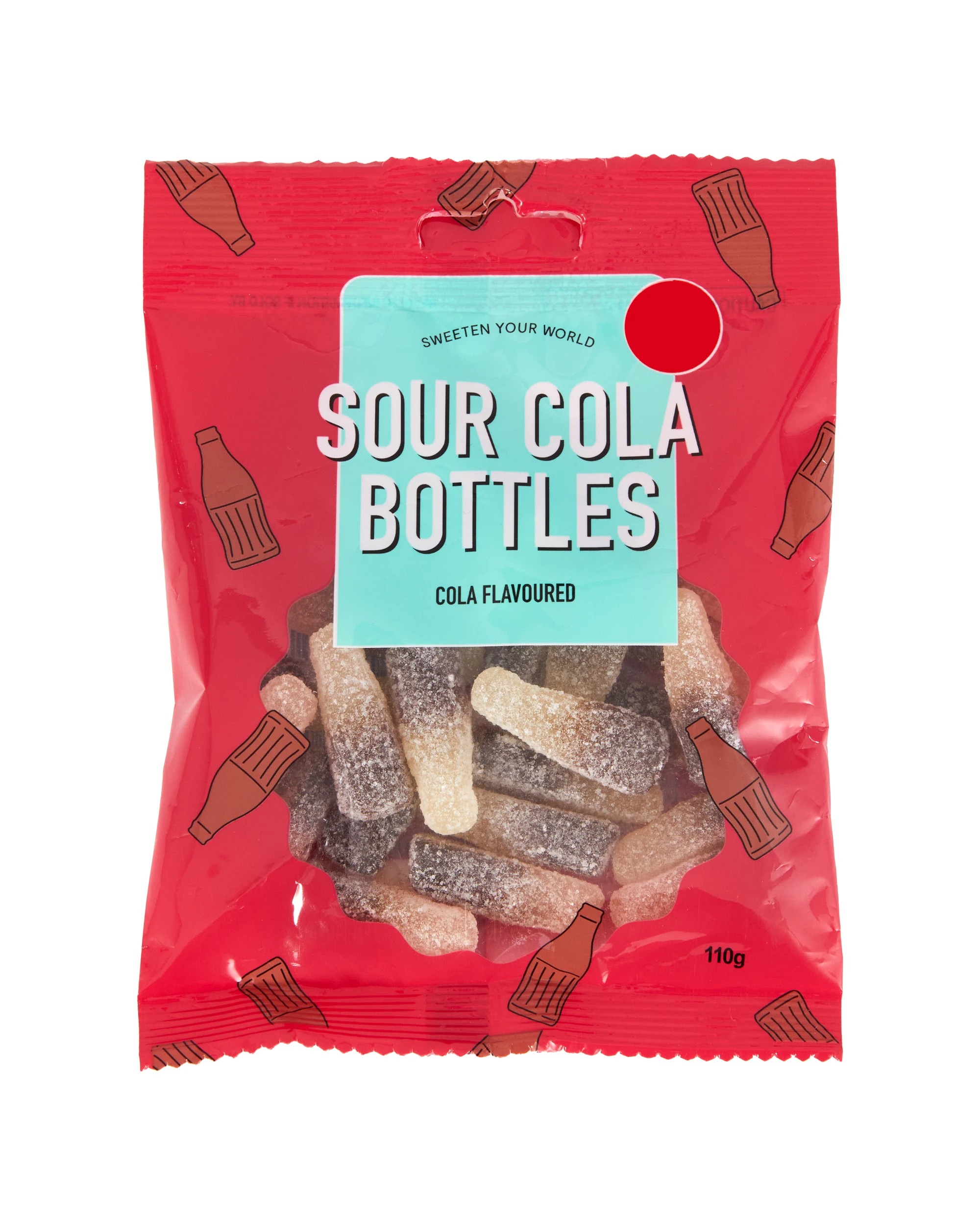 1 Sour Cola Bottles 110g, 1 of 3