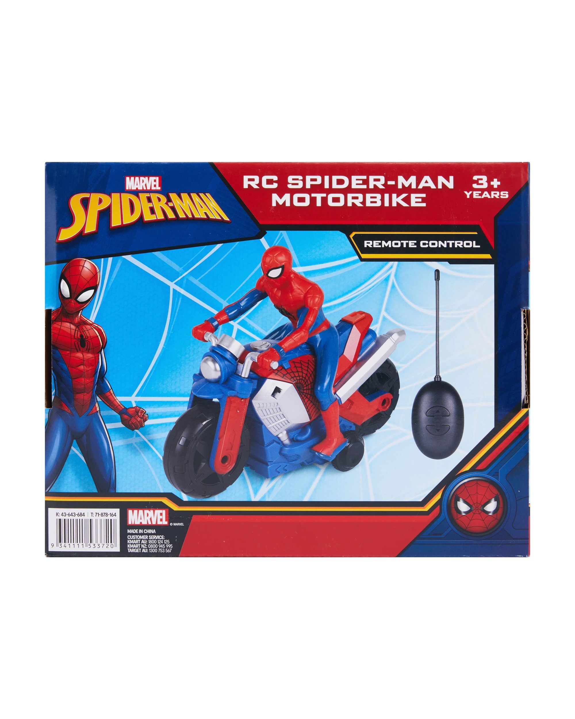 8 Marvel Spider-Man RC Spider-Man Motorbike, 8 of 8