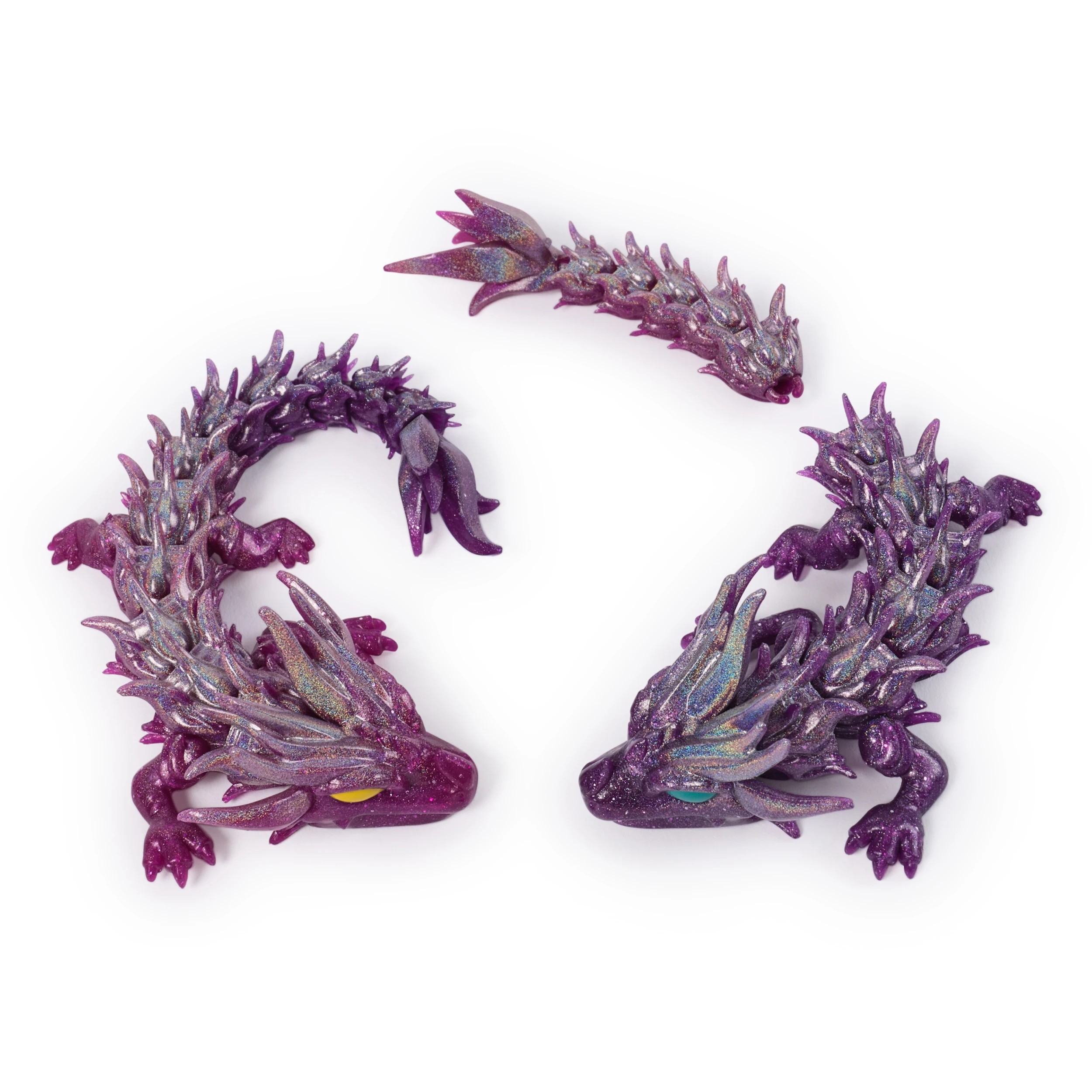 6 32cm CrystaLynx Dragons - Assorted, 6 of 6