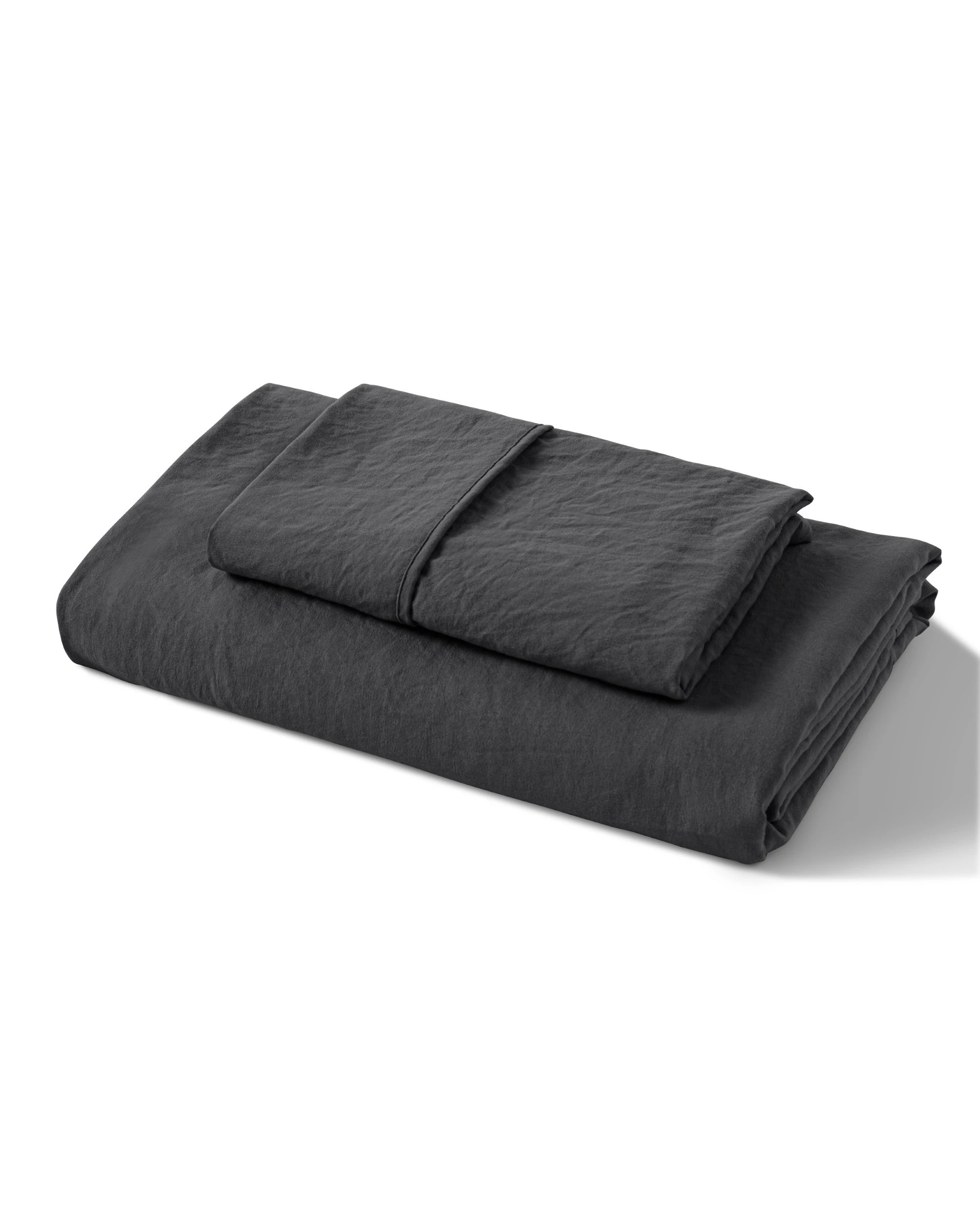 7 Dreamaker Superfine Washed Microfibre Combo Fitted Sheet Set - Single Bed - Black, 7 of 8