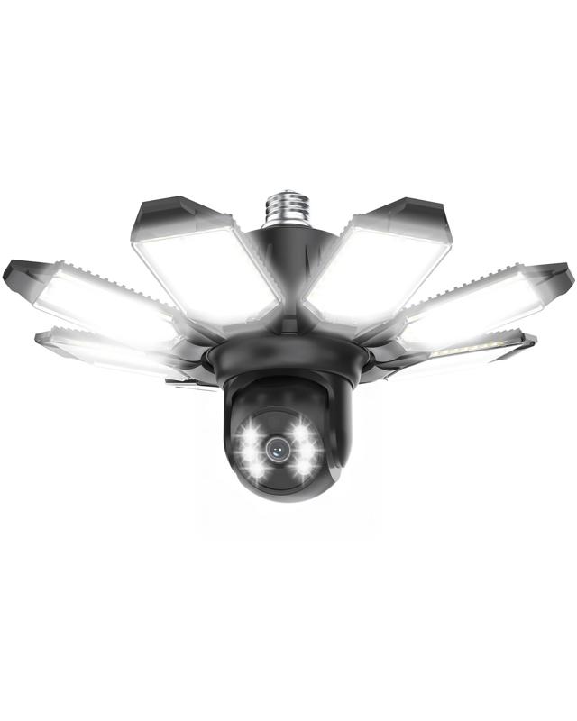 Advwin Security Floodlight Camera with PIR Motion Alarm - B