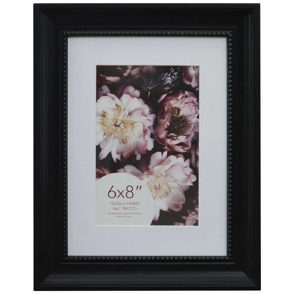 1 Heritage 6x8" Frame Black, 1 of 4