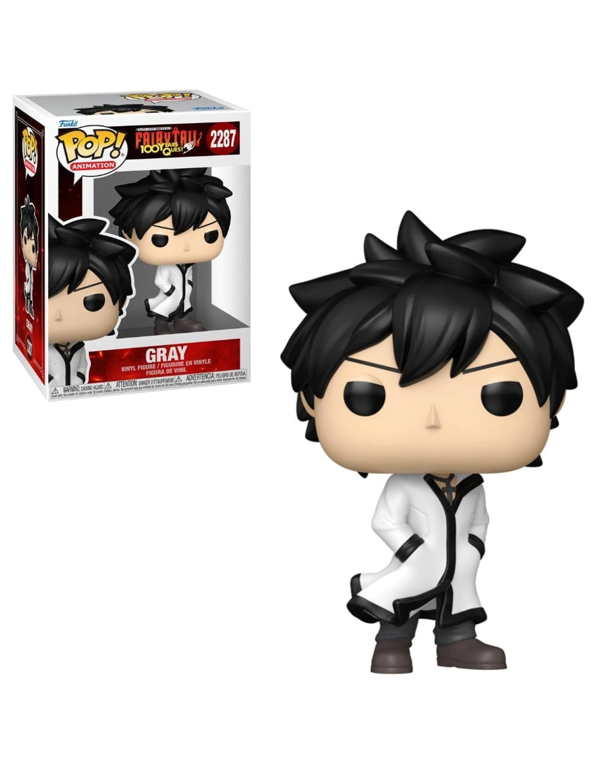 1 Fairy Tail 100 Years Quest Gray Funko POP! Vinyl, 1 of 6
