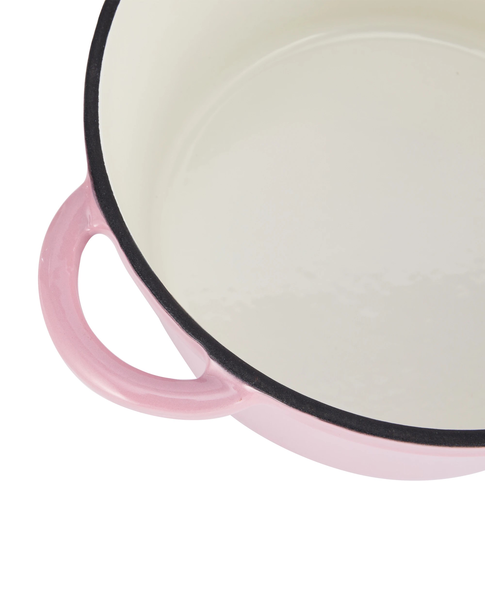 3 4L Cast Iron Casserole - Pink, 3 of 6