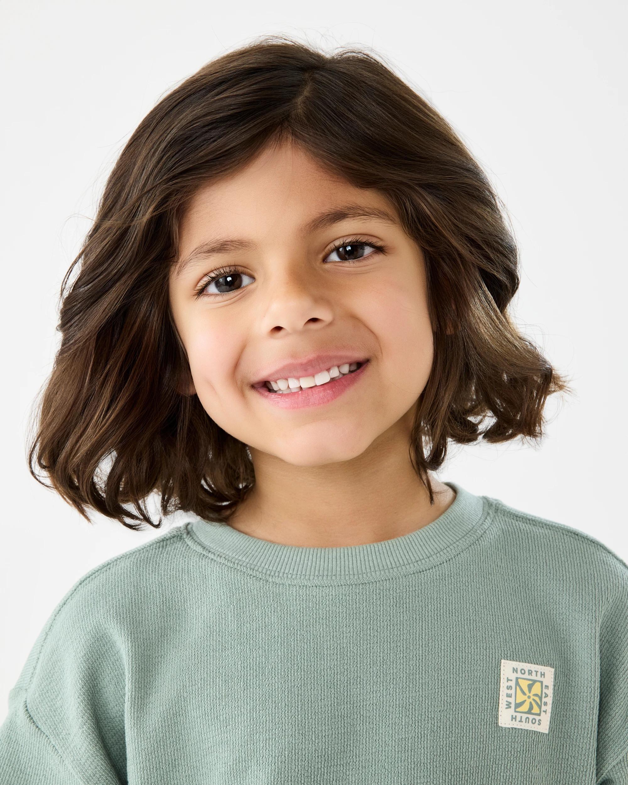 3 Textured Applique T-shirt Grn Vacay, 3 of 6